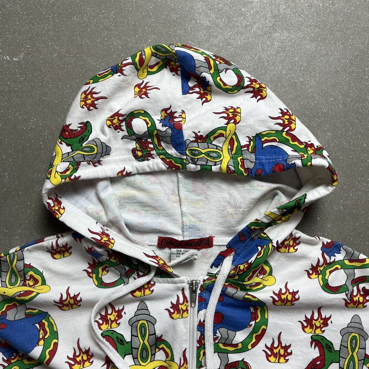 Vintage Vintage Chica Bonita Hoodie Size US XXL / EU 58 / 5 - 3 Thumbnail