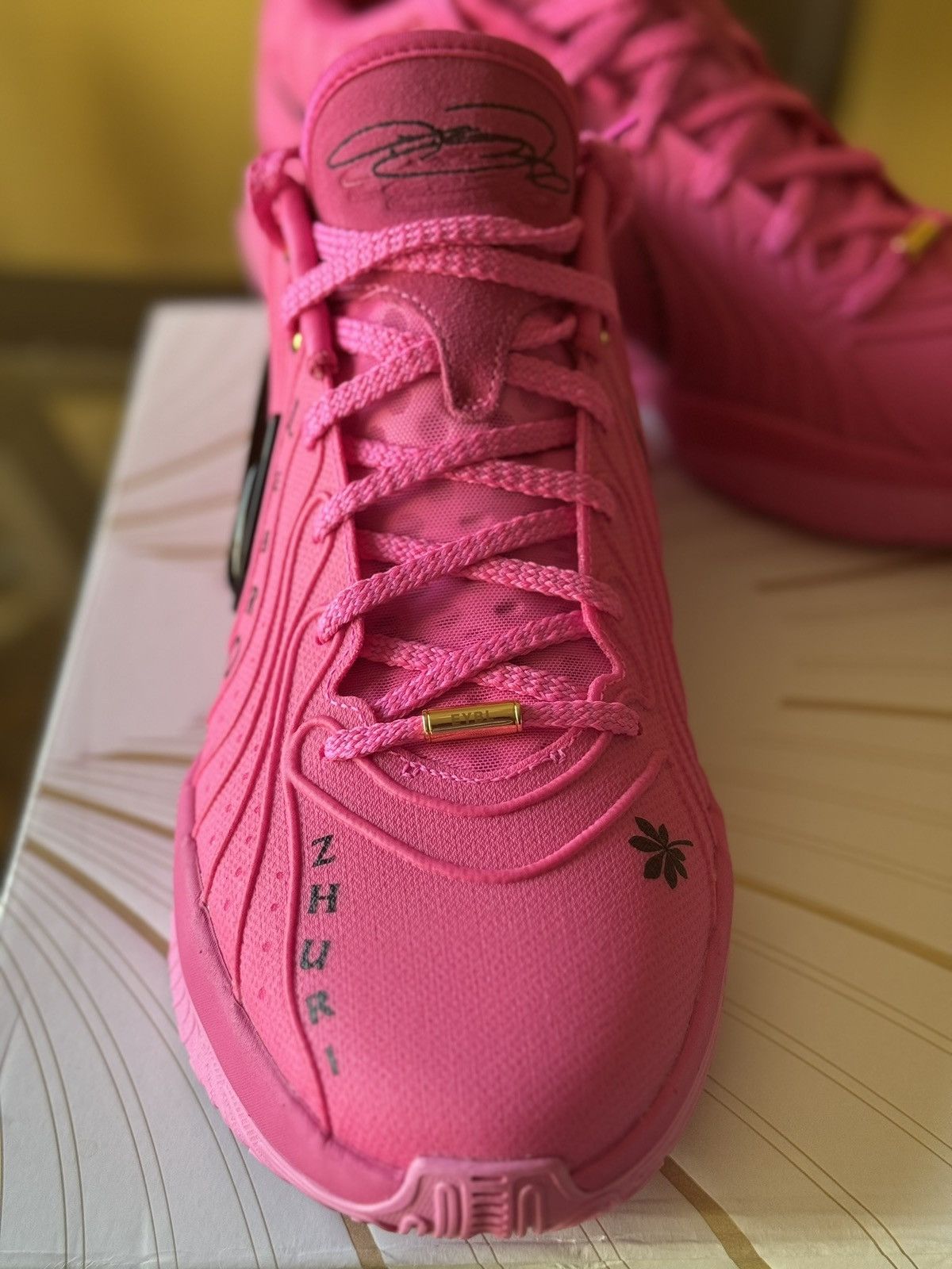 Nike Lebron 21 Eybl PJ “ Welcome To The EYBL Fam 2024” Size 8 Size US 8 / EU 41 - 21 Thumbnail