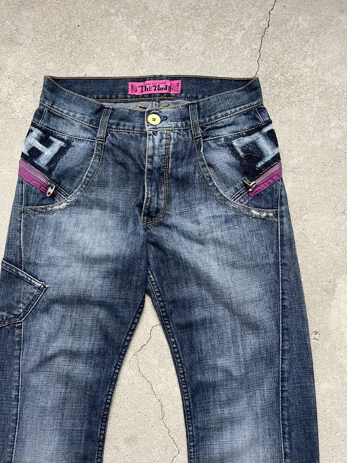 Hysteric Glamour × If Six Was Nine × Le Grande Bleu (L.G.B.) Rare Vintage IfSixWasNine style jeans LGB distressed denim Size 25" / US 0 / IT 36 - 13 Thumbnail