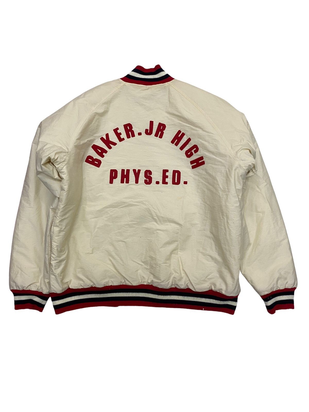 Octopus Vintage Octopus Army Bomber Jacket Varsity Jacket Size US L / EU 52-54 / 3 - 4 Thumbnail