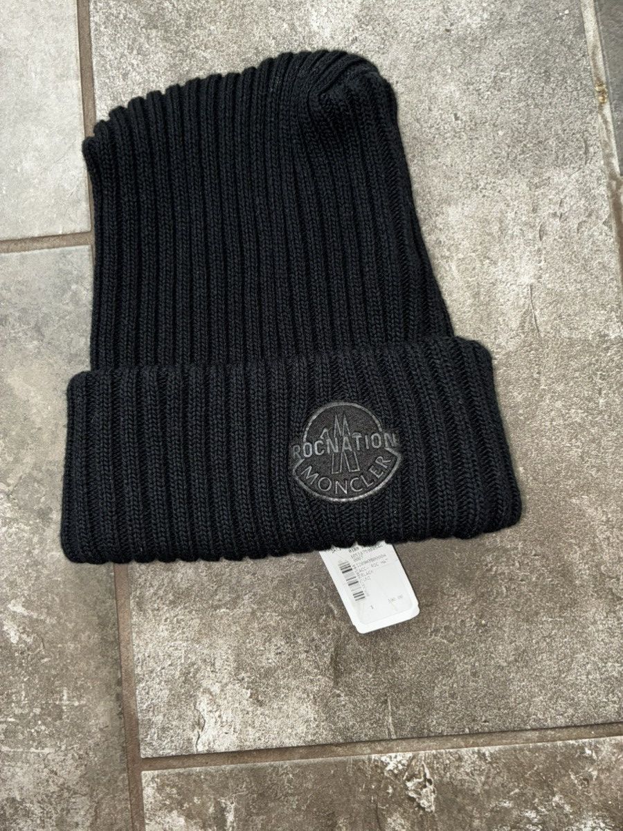 Moncler MONCLER GENIUS + Roc Nation by Jay-Z Logo- beanie hat Size ONE SIZE - 1 Thumbnail