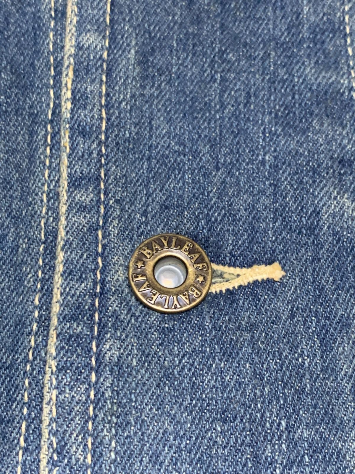 If Six Was Nine Vintage Bayleaf Denim Worker Button Jacket Size US M / EU 48-50 / 2 - 24 Thumbnail