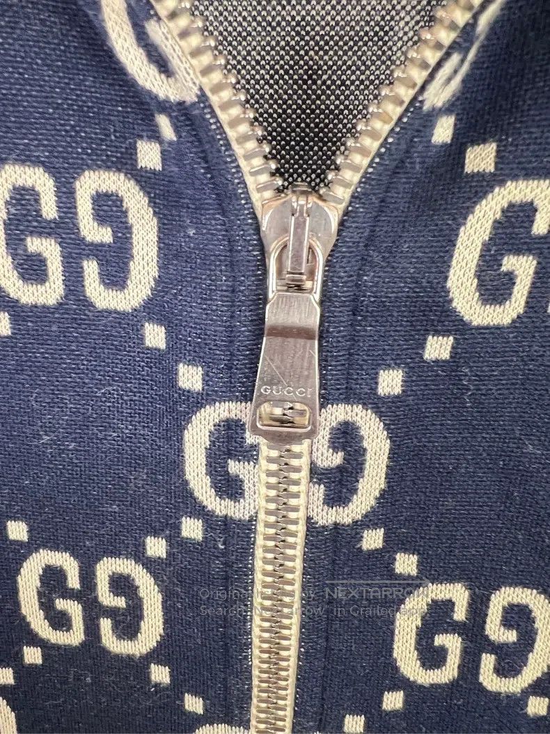 Gucci Gucci Classic full print double G blue school uniform jack Size US XL / EU 56 / 4 - 4 Thumbnail