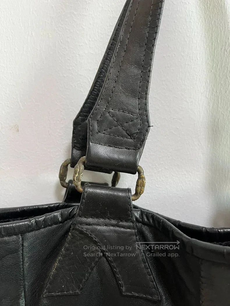 KMRii kmrii Leather Tote Bag with Zipper. Size ONE SIZE - 4 Thumbnail