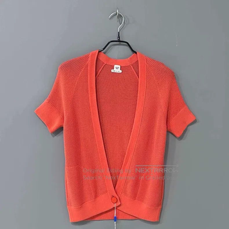 Hermes Hermes Knitted Short Sleeve Cardigan Size XS / US 0-2 / IT 36-38 - 1 Thumbnail