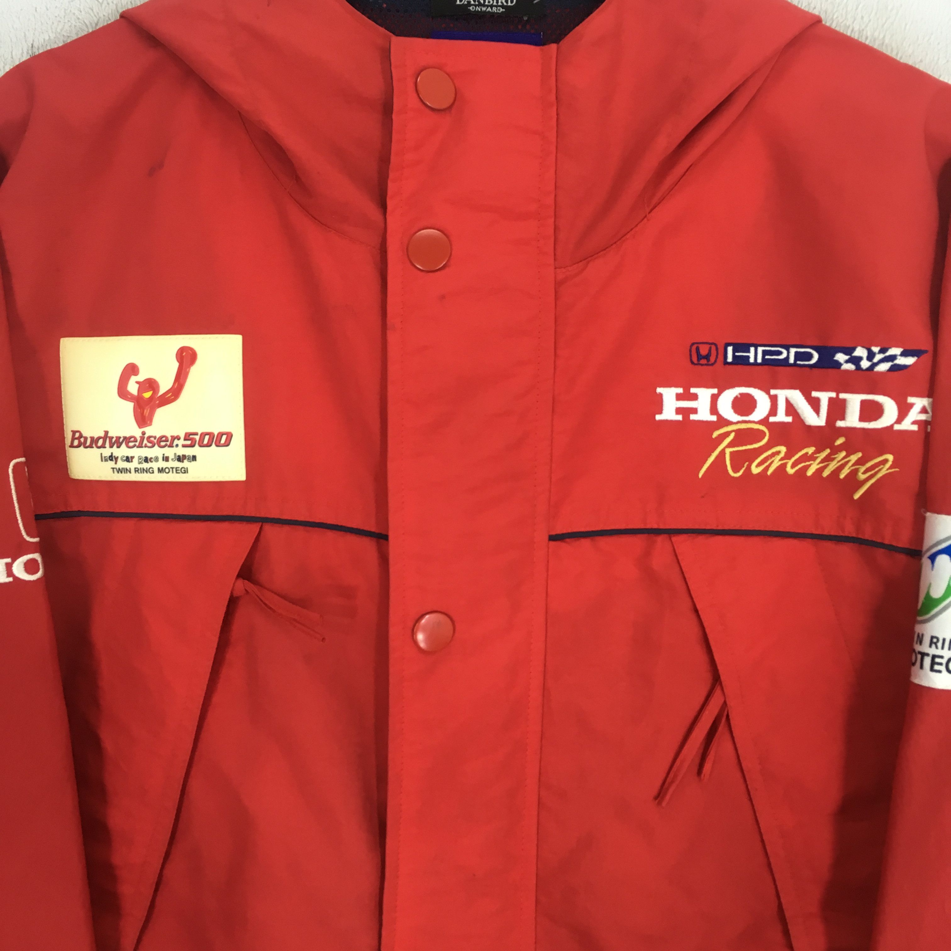 Honda Vintage 90's Honda Racing Team Motorsport Jacket Size US L / EU 52-54 / 3 - 5 Thumbnail
