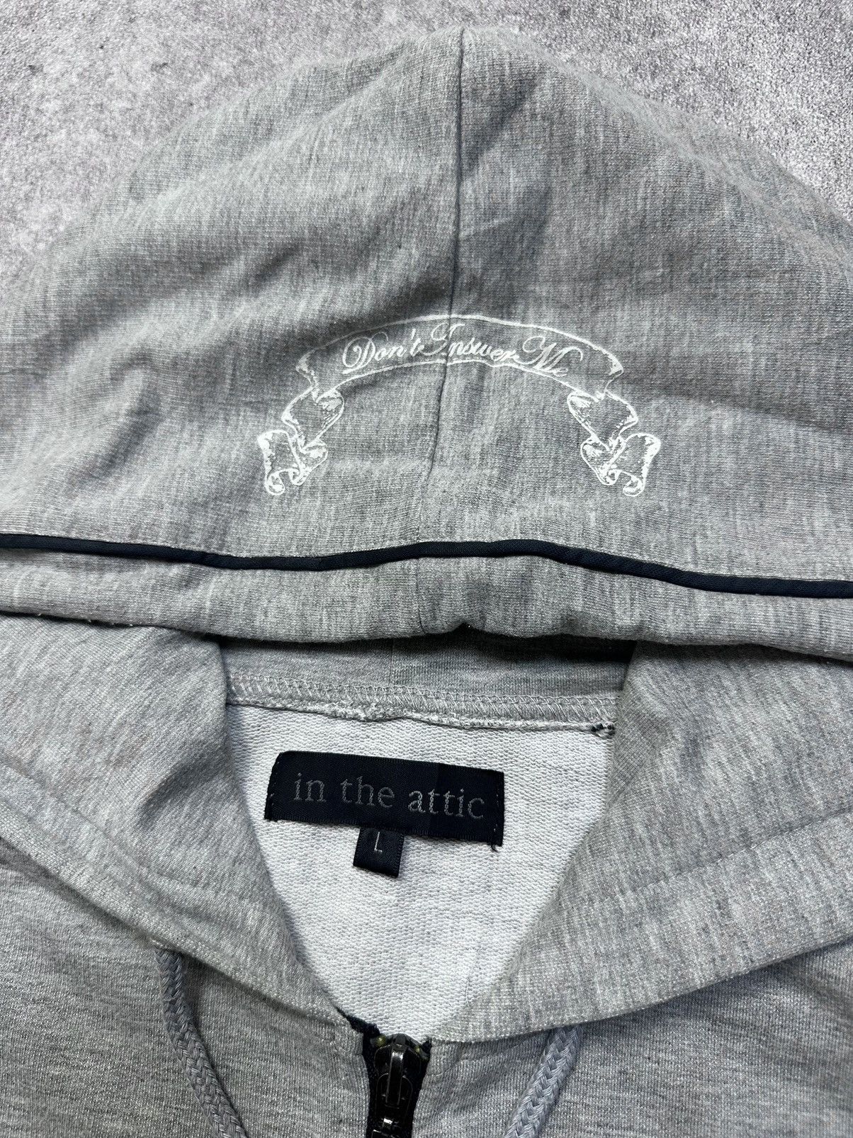 In The Attic In the attic skull Graphic zip hoodie Size US L / EU 52-54 / 3 - 5 Thumbnail