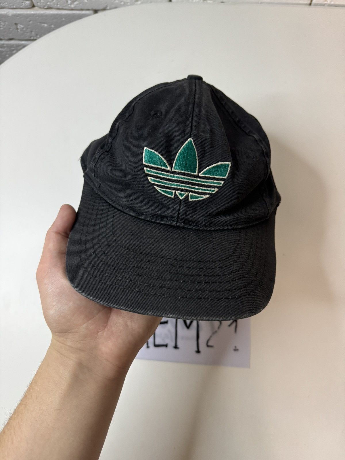 Vintage Adidas vintage cap hat Size ONE SIZE - 2 Thumbnail