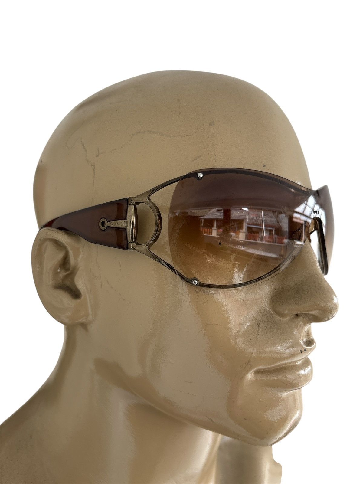 Gucci Y2K Tom Ford era Horsebit Sunglasses Size ONE SIZE - 1 Thumbnail