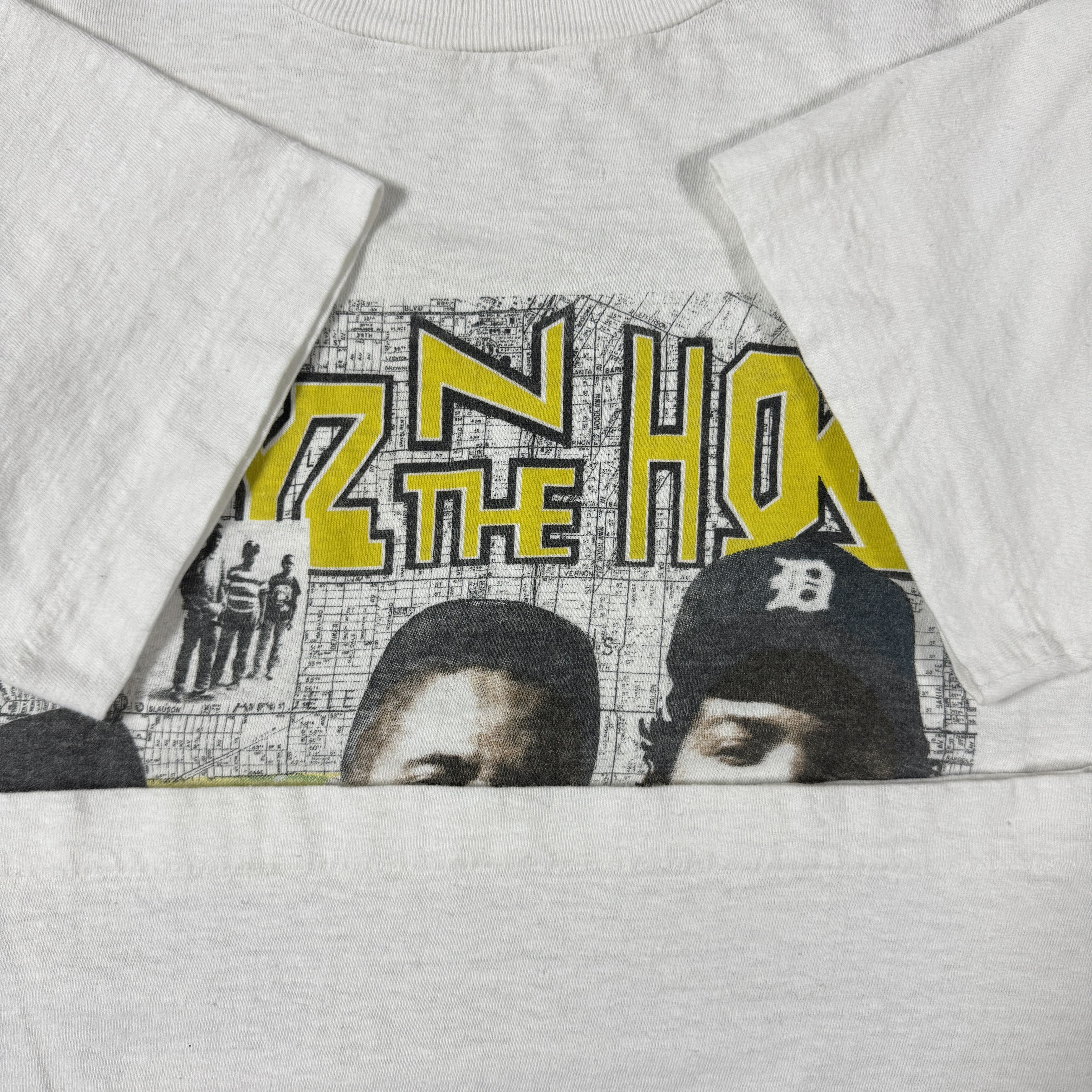 Vintage Vintage 90s Boyz N The Hood Promo Shirt Size US XL / EU 56 / 4 - 9 Thumbnail