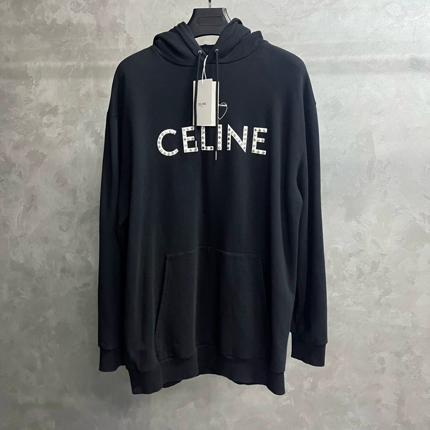 Celine Celine Printed Oversized Black T-Shirt XS Women Size XS / US 0-2 / IT 36-38 - 1 Thumbnail