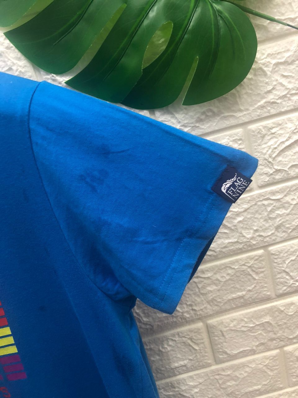 Band Tees Vintage blue Flag Nine Animelo Summer Tour Tee live 2013 Size US L / EU 52-54 / 3 - 3 Thumbnail