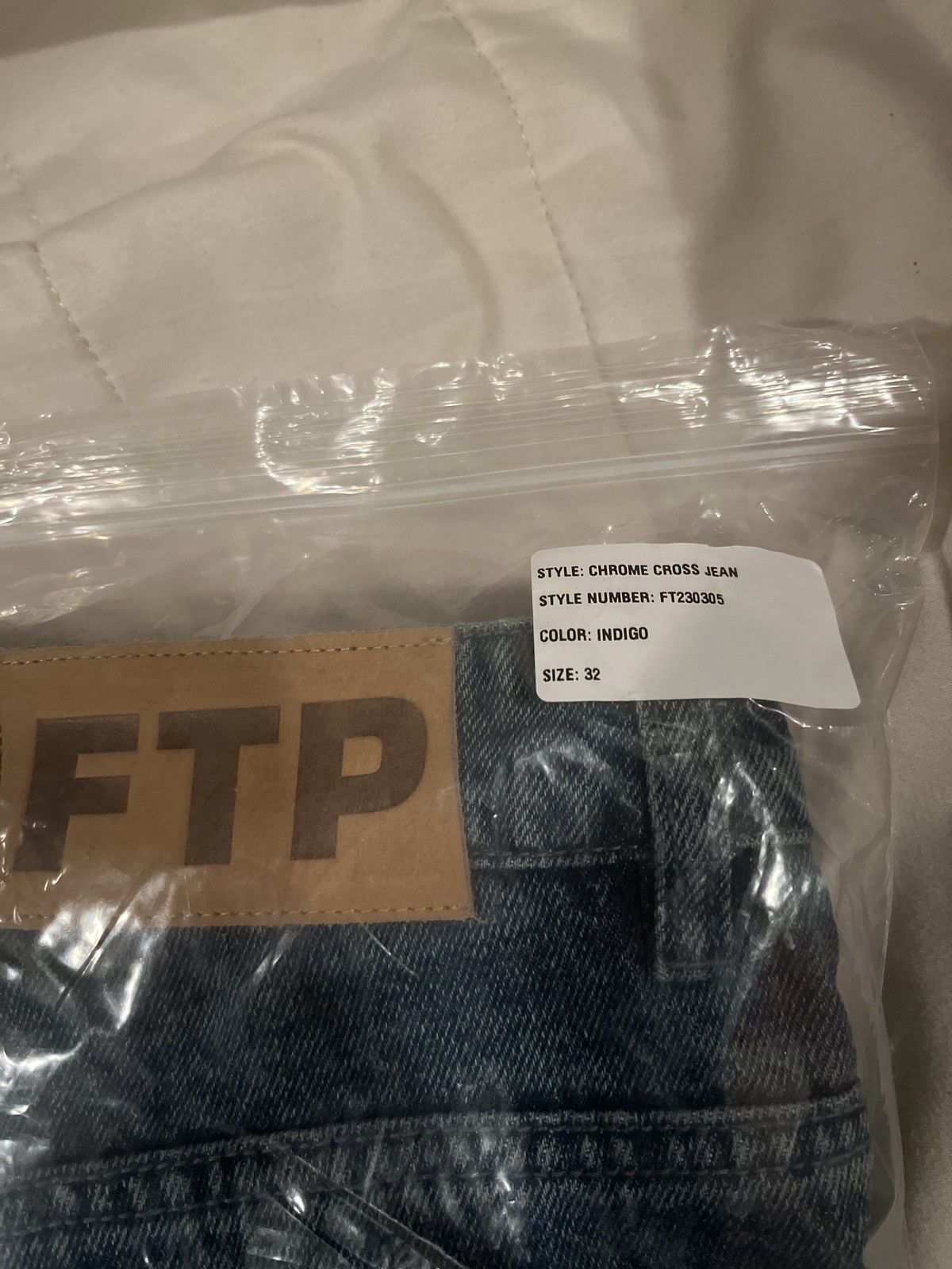 Fuck The Population FTP cross logo jeans Size US 32 / EU 48 - 3 Thumbnail