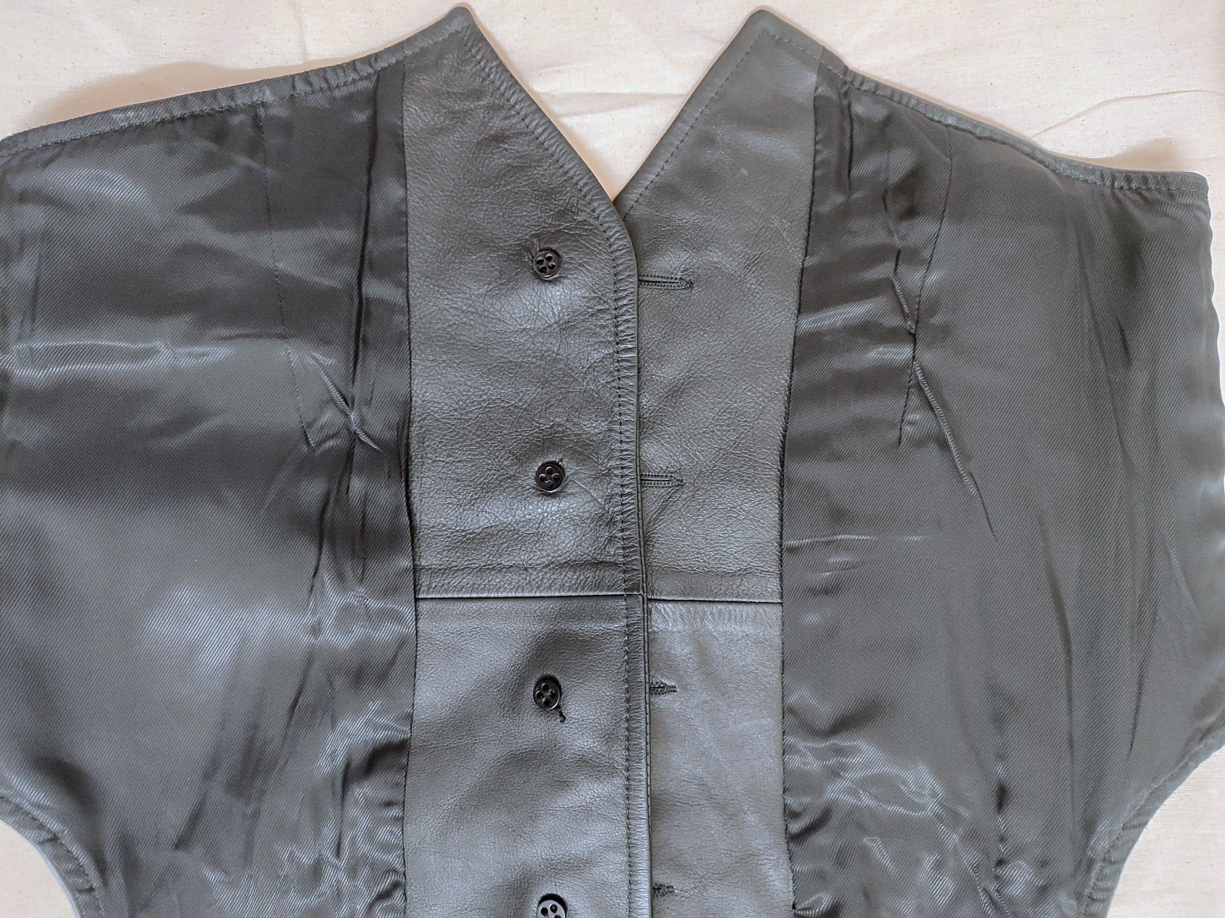 Dolce & Gabbana Vintage leather vest Size US L / EU 52-54 / 3 - 9 Thumbnail