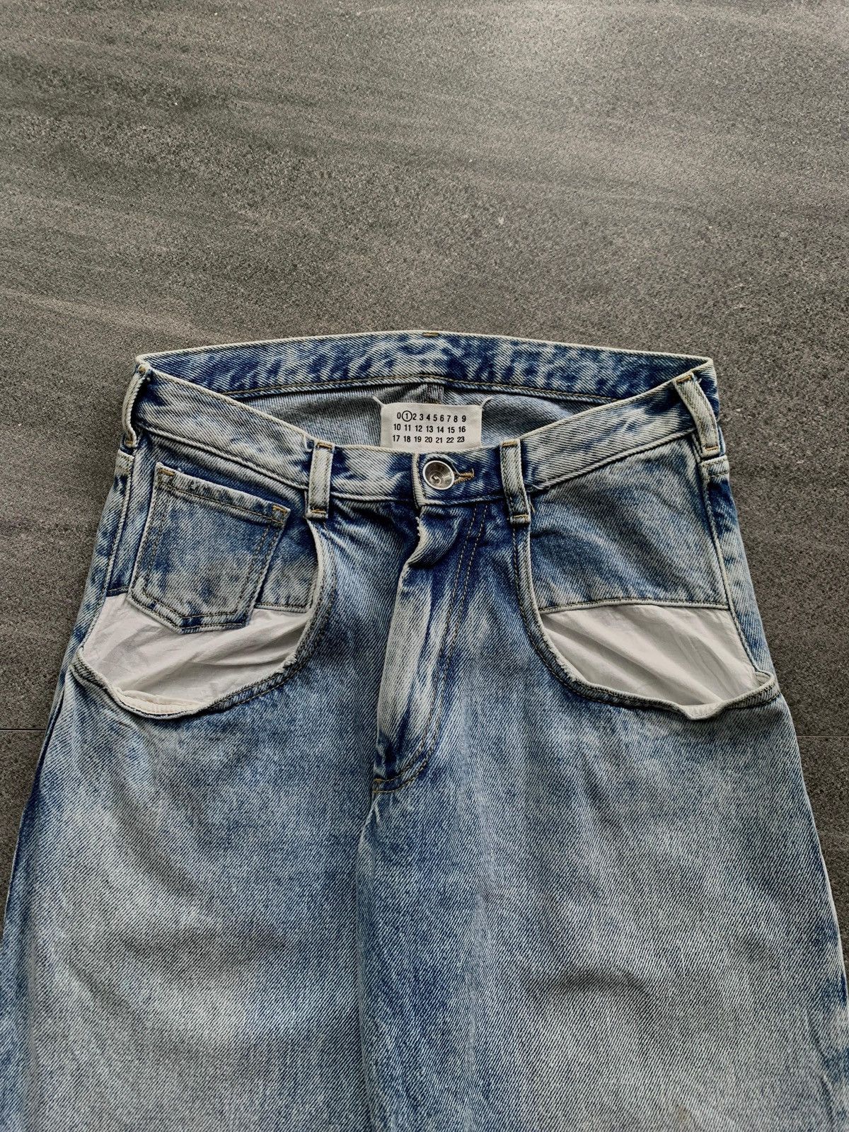 Maison Margiela Maison Margiela 6 Contrast Pocket Denim Jeans Size US 28 / EU 44 - 2 Thumbnail