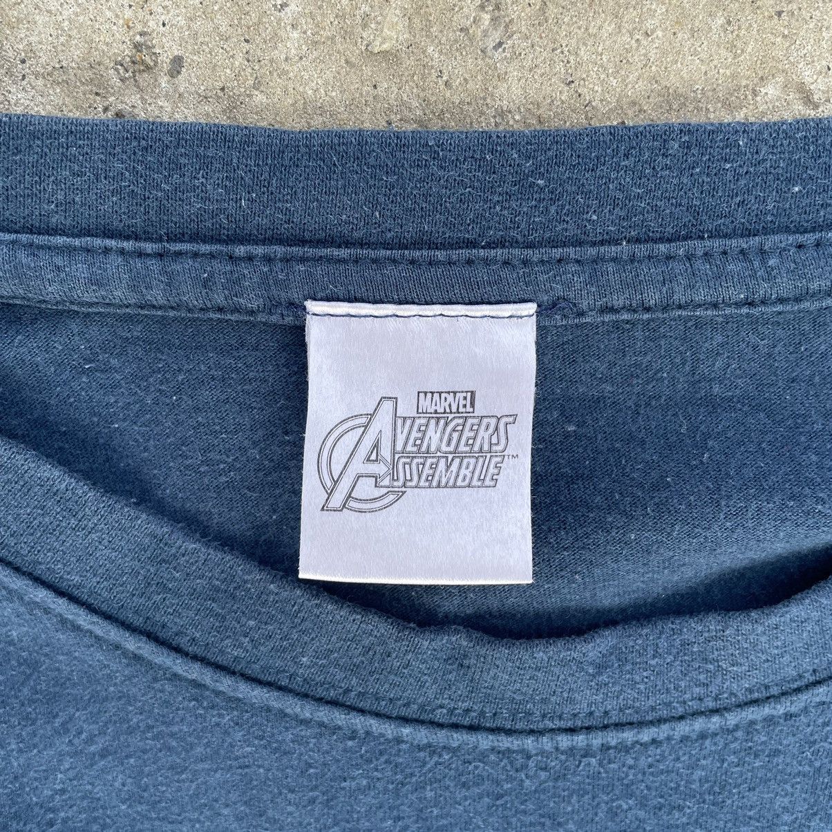 Marvel Comics × Vintage Vintage Marvel Comics Capitan America Big Logo Distressed Size US XL / EU 56 / 4 - 6 Thumbnail
