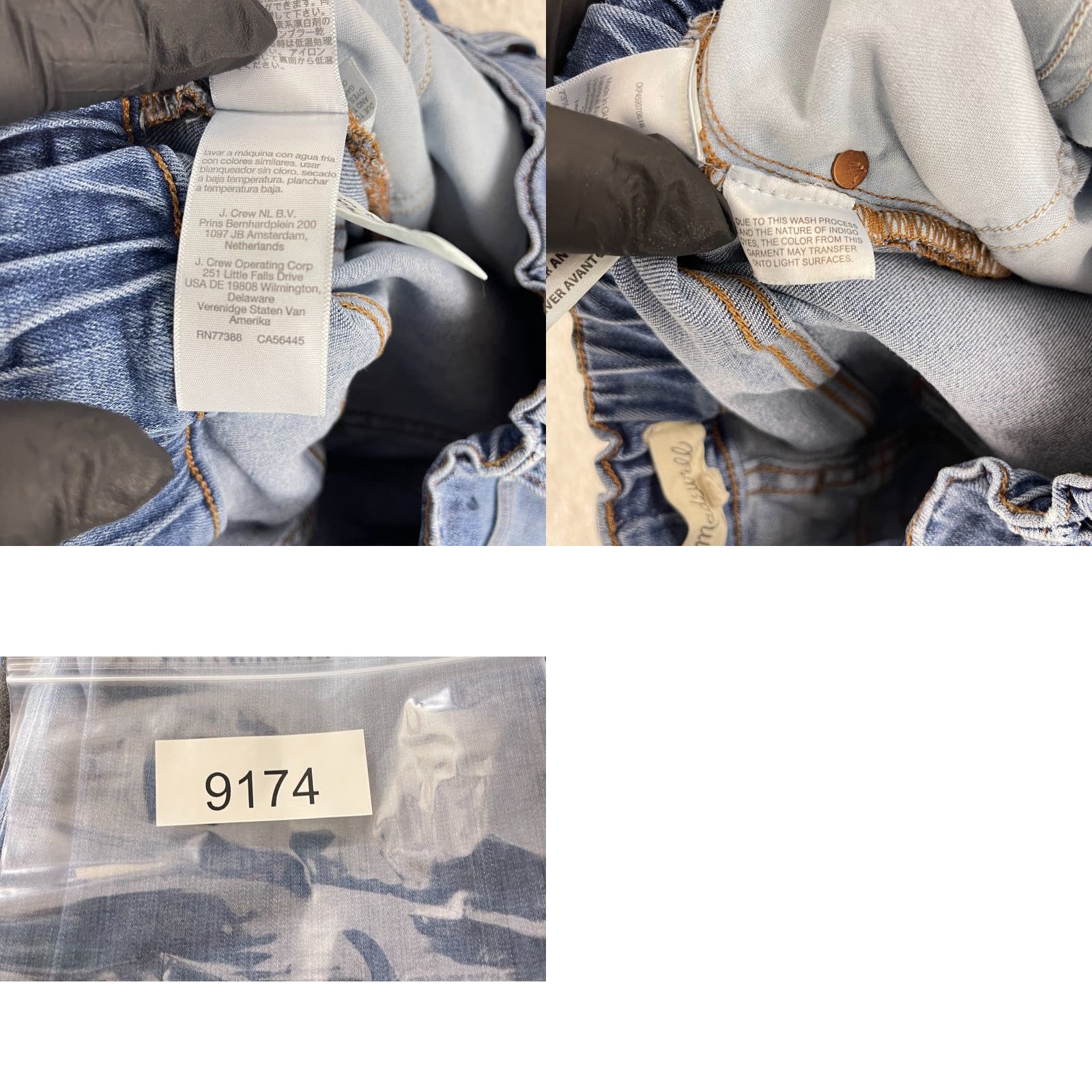 Madewell Madewell Jeans Womens Size 26 Pull On Straight Leg Blue Denim High-Rise Casual Jeans Size 26" / US 2 / IT 38 - 10 Thumbnail
