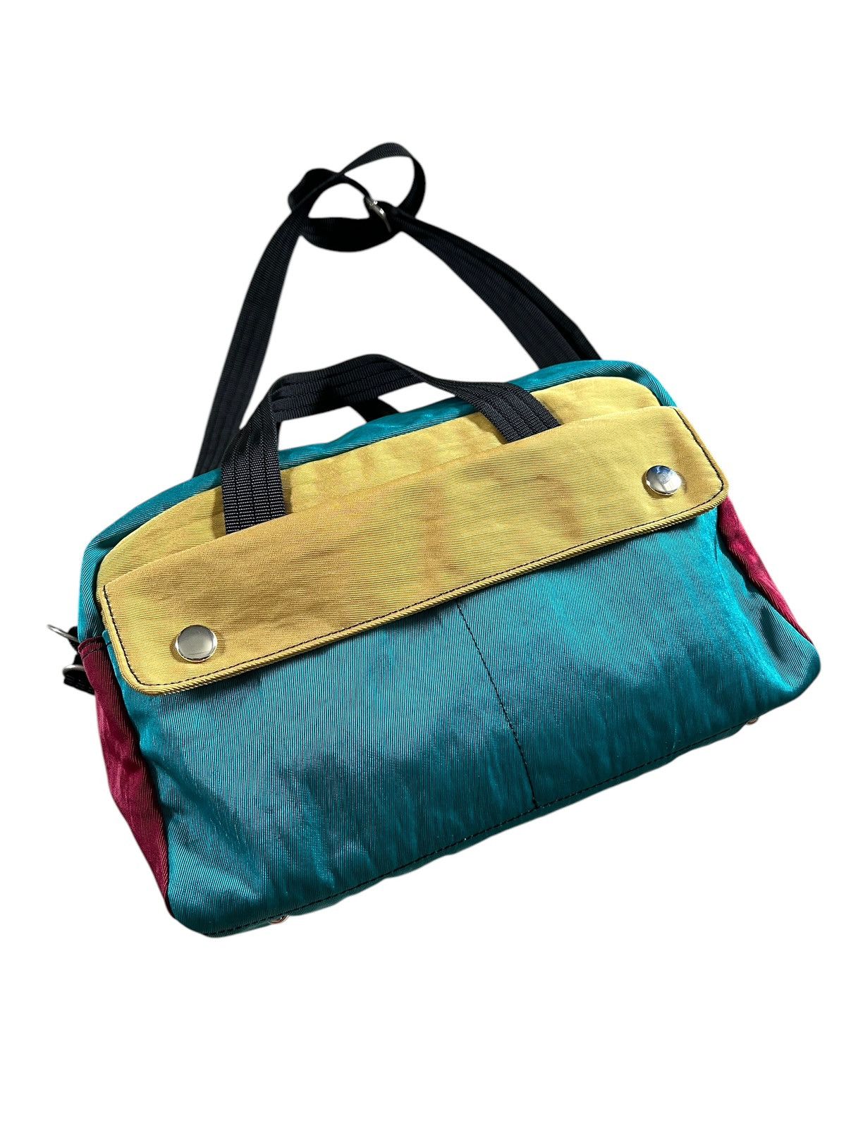 Jean Paul Gaultier 1990 Junior Gaultier Multicolour Cuboid 2-Way Bag Size ONE SIZE - 10 Thumbnail