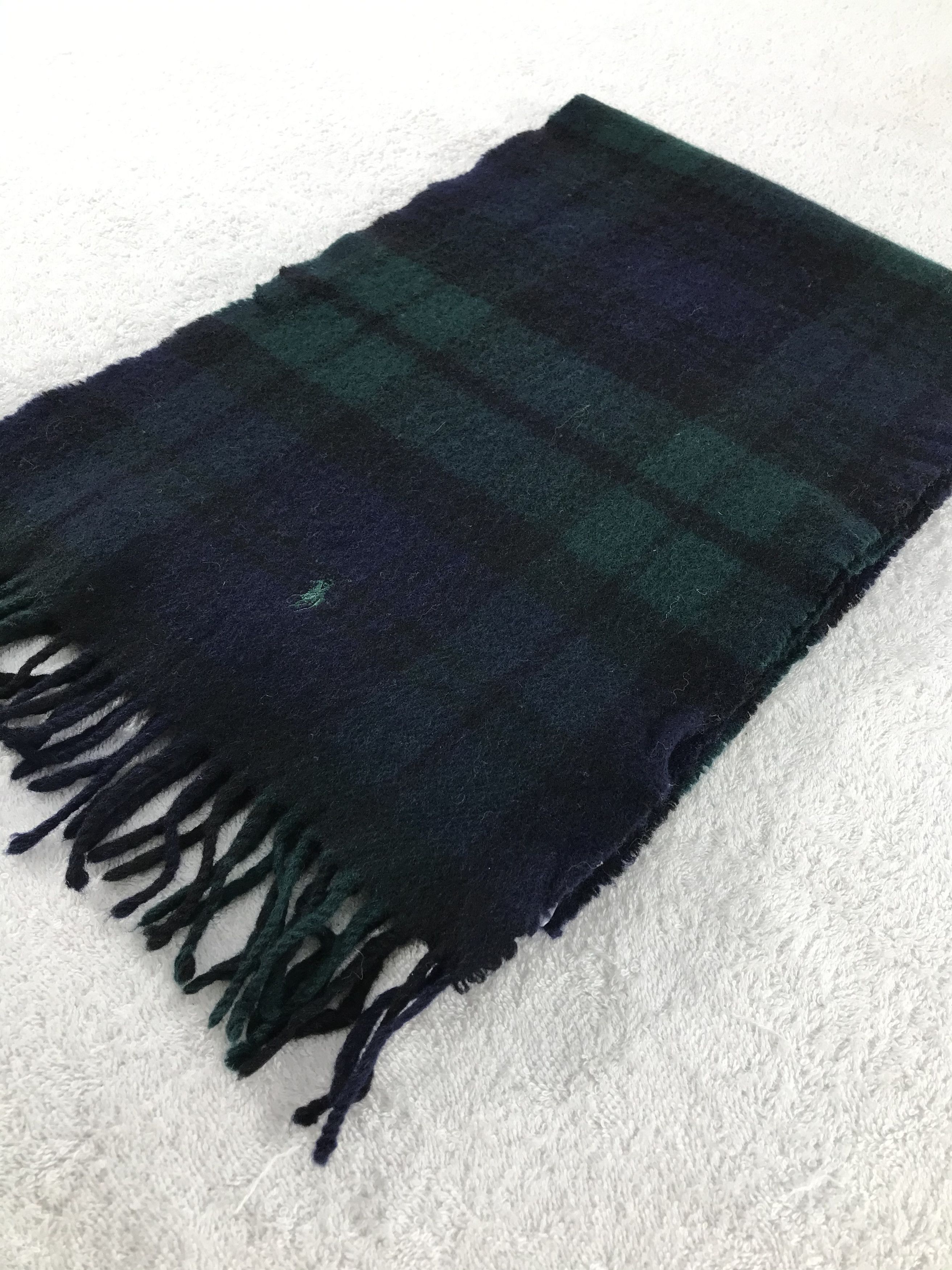 Polo Ralph Lauren × Vintage Polo Ralph Lauren Scarf / Muffler / Neckwear - WW1327 Size ONE SIZE - 3 Thumbnail