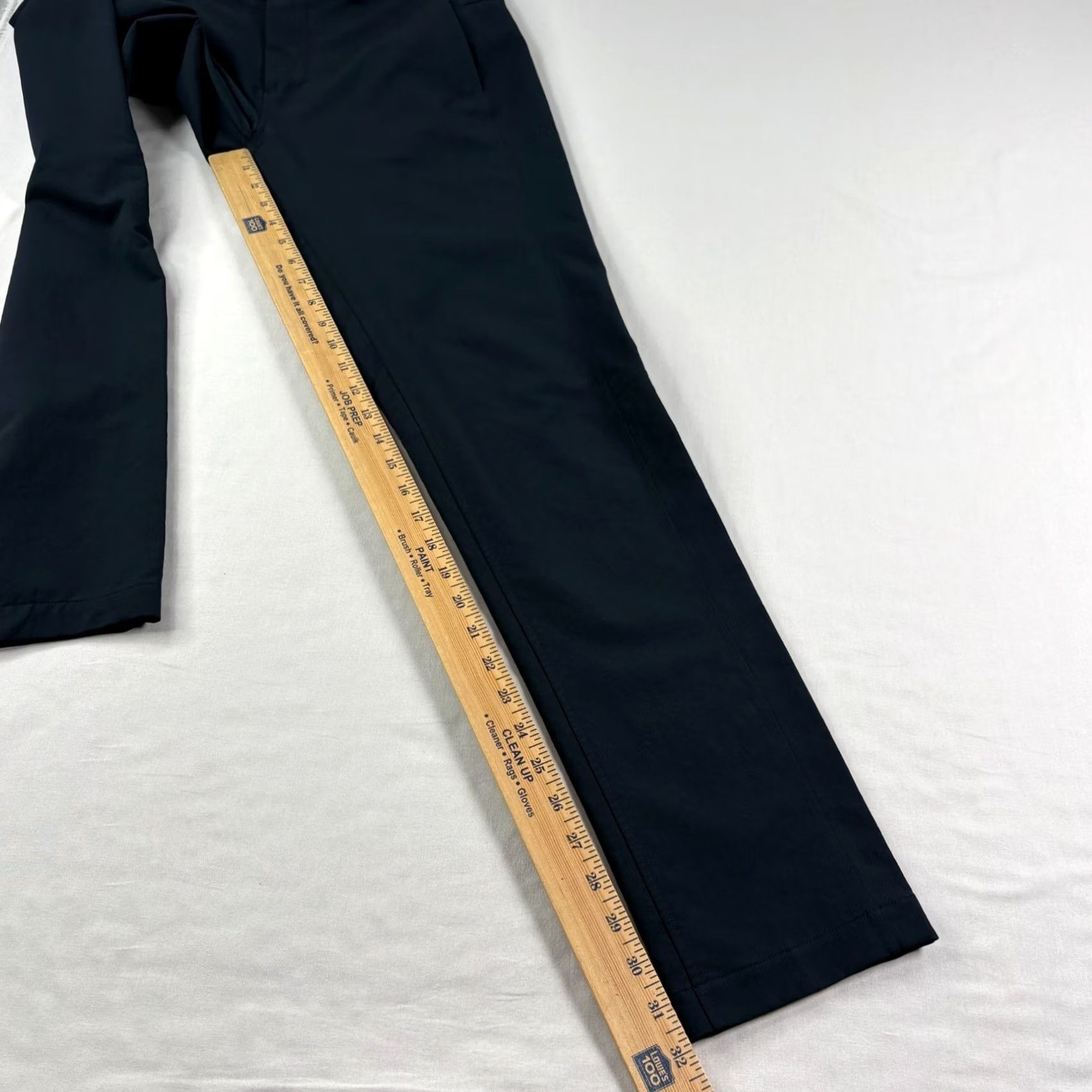 Lululemon Lululemon New Venture Trouse Pants Men 31x32 Blue Chino Preppy Casual Athleisure Slim Tapered Pockets Logo Casual Mens Blue Chino Pants Size US 31 - 7 Thumbnail