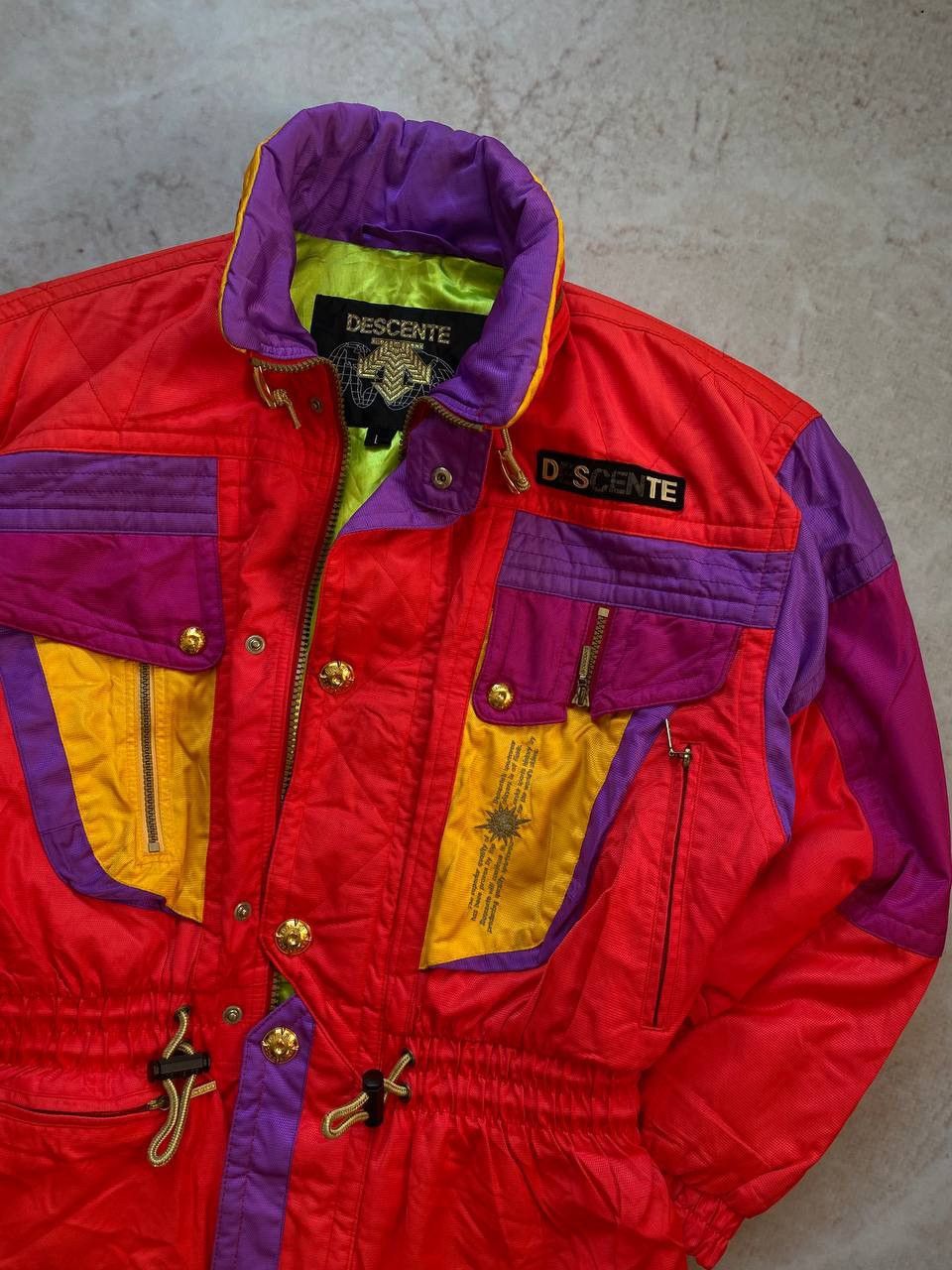 Descente × Vintage Vintage Descente Outdoor Ski Jacket Japanese Style Rare Size US L / EU 52-54 / 3 - 2 Thumbnail