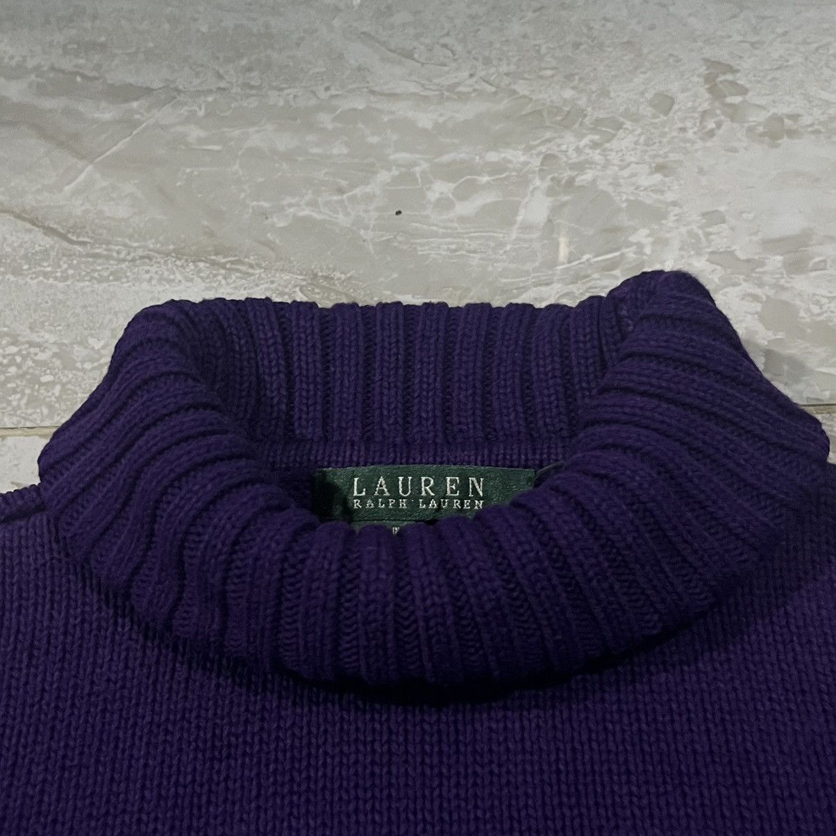 Lauren Ralph Lauren Lauren Ralph Lauren RLL Purple Turtlekneck Size S / US 4 / IT 40 - 4 Thumbnail