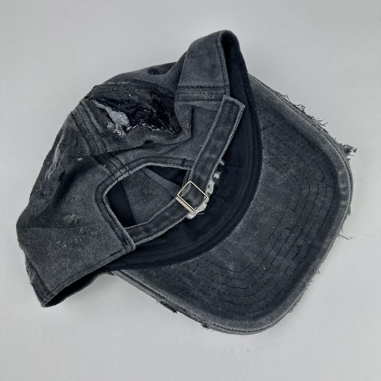 Other ASTROBOI* 'Muddy Paris' Black Distressed Rhinestone Hat Size ONE SIZE - 7 Thumbnail