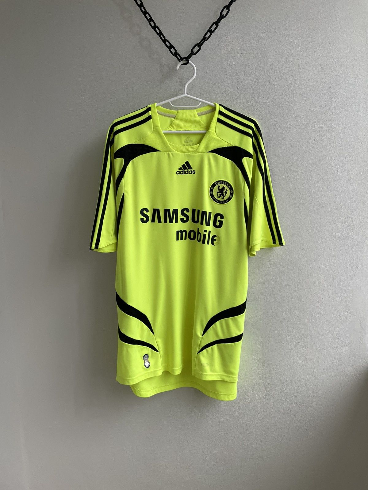 CHELSEA 2007 2008 AWAY Football Shirt Soccer Jersey Adidas