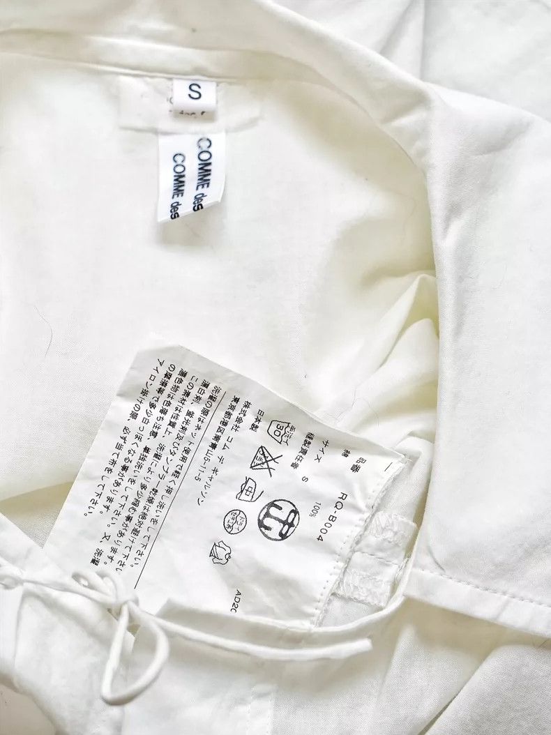 Comme des Garcons Comme des Garcons Gold ingot collar with pure cotton shirt Size M / US 6-8 / IT 42-44 - 8 Thumbnail