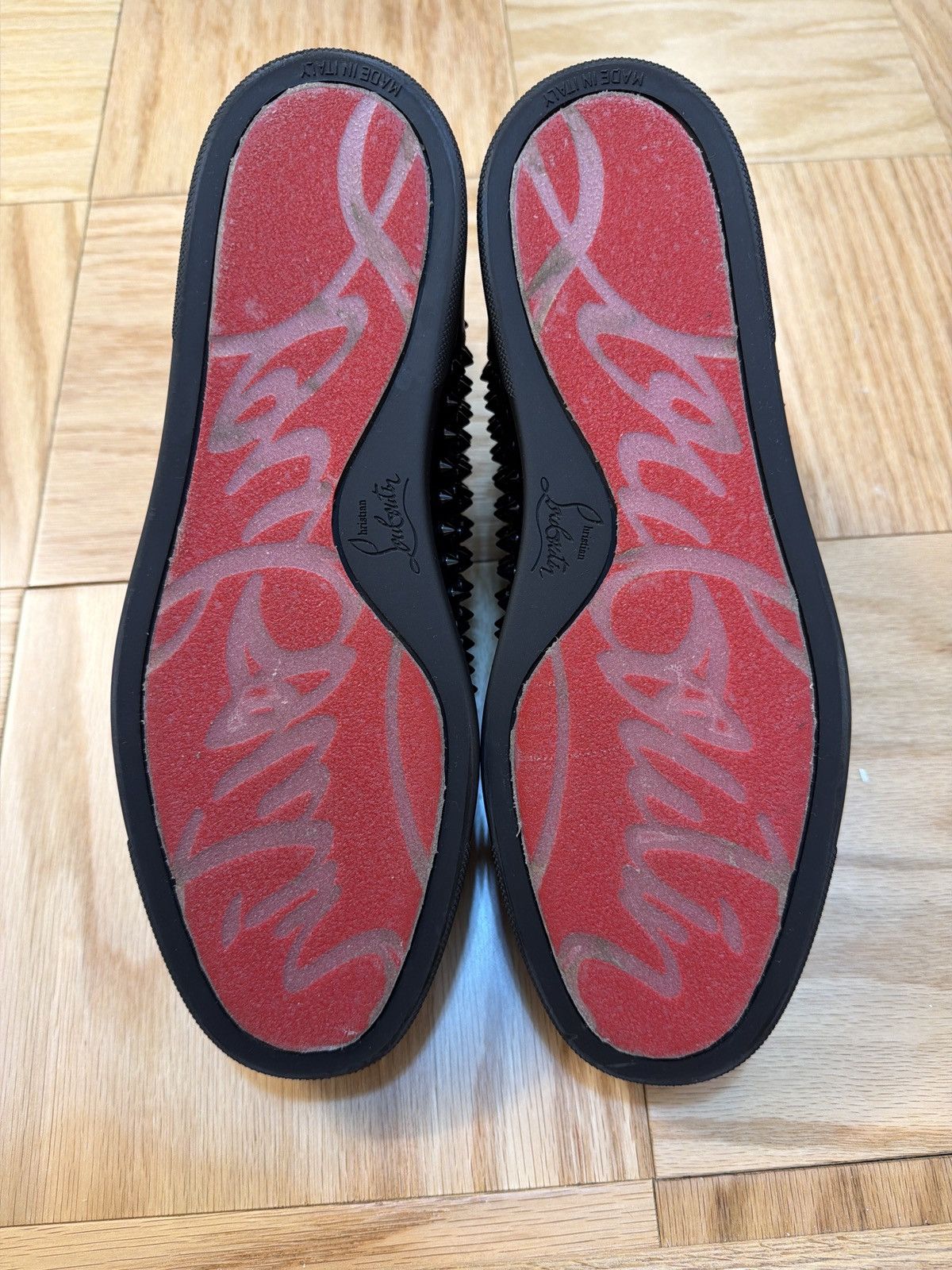 Christian Louboutin Christian Louboutin Hi Top Spike Sneakers Size US 10 / EU 43 - 6 Thumbnail
