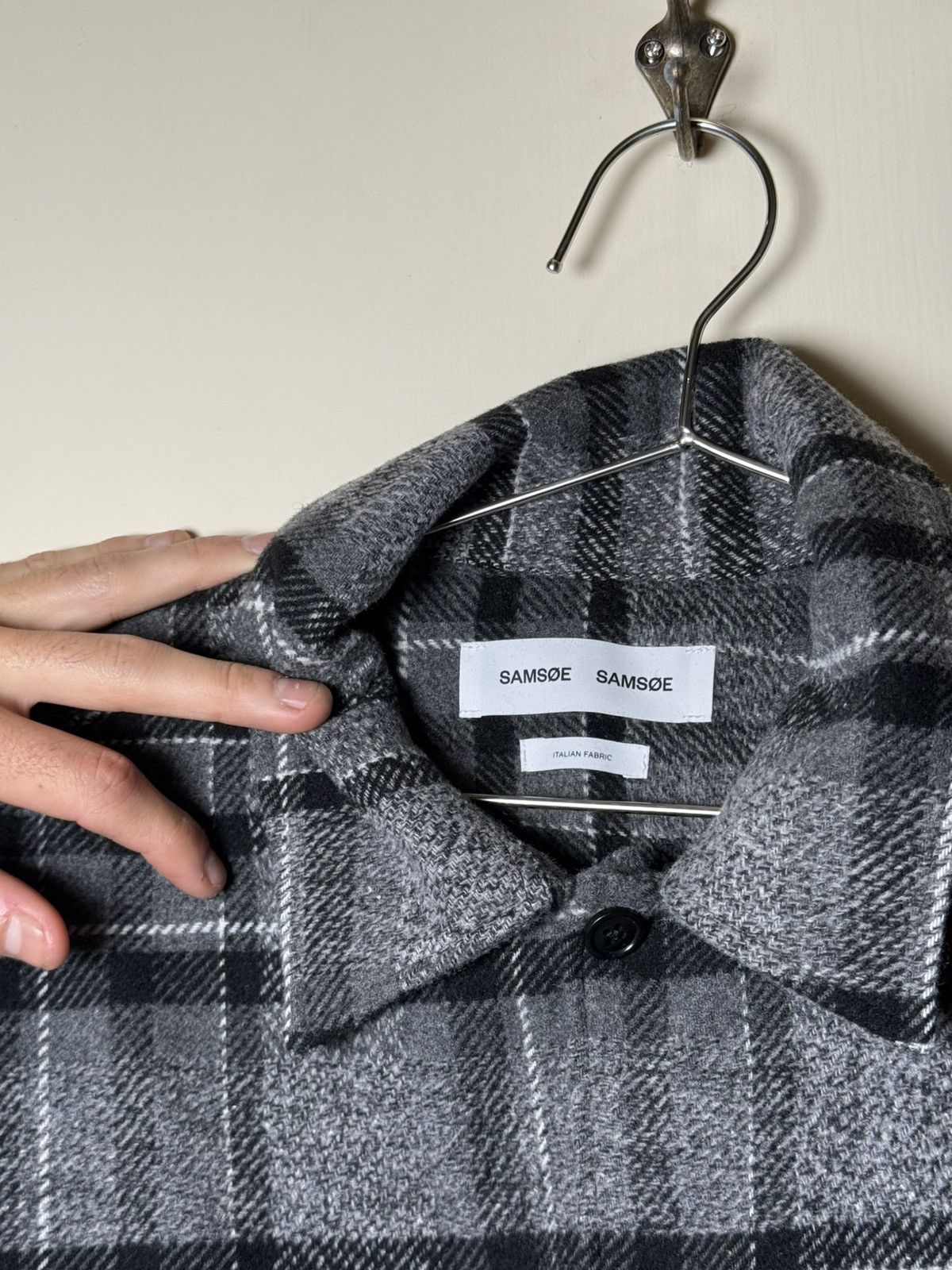 Samsoe Samsoe Samsoe Samsoe Pally plaid shirt jacket Size US M / EU 48-50 / 2 - 3 Thumbnail