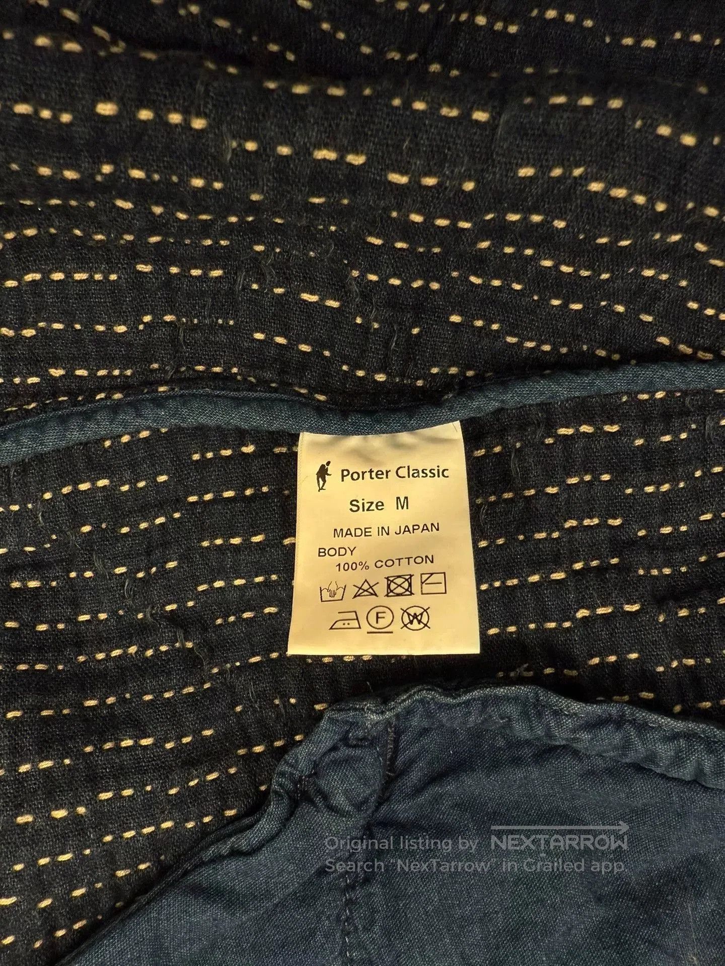 Porter Classic Porter Classic Indigo Corduroy Jacket Coat. Size US M / EU 48-50 / 2 - 3 Thumbnail