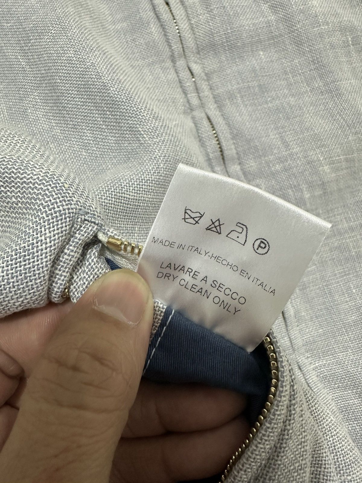 Brioni Brioni Luxury Bomber Jacket Style Reversible Design Size US L / EU 52-54 / 3 - 9 Thumbnail