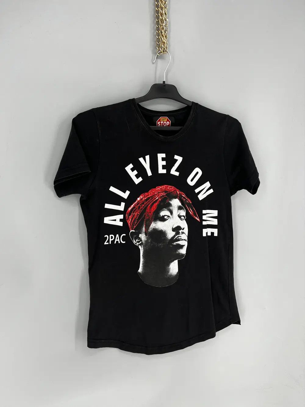 Band Tees Vintage Y2K 2PAC Tupac Shakur HipHop Rap Tee Size M Size US M / EU 48-50 / 2 - 2 Thumbnail