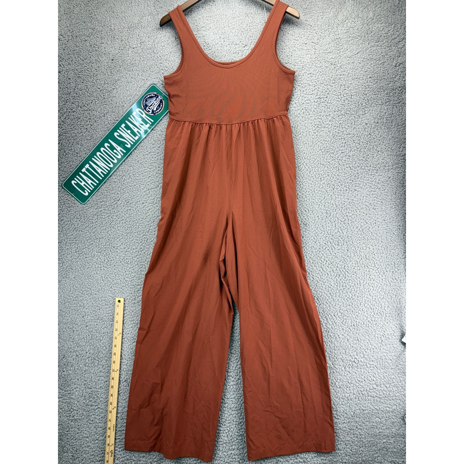 Athleta Athleta Passenger Jumpsuit Womens Small Wide Leg S Size XL / US 12-14 / IT 48-50 - 7 Thumbnail
