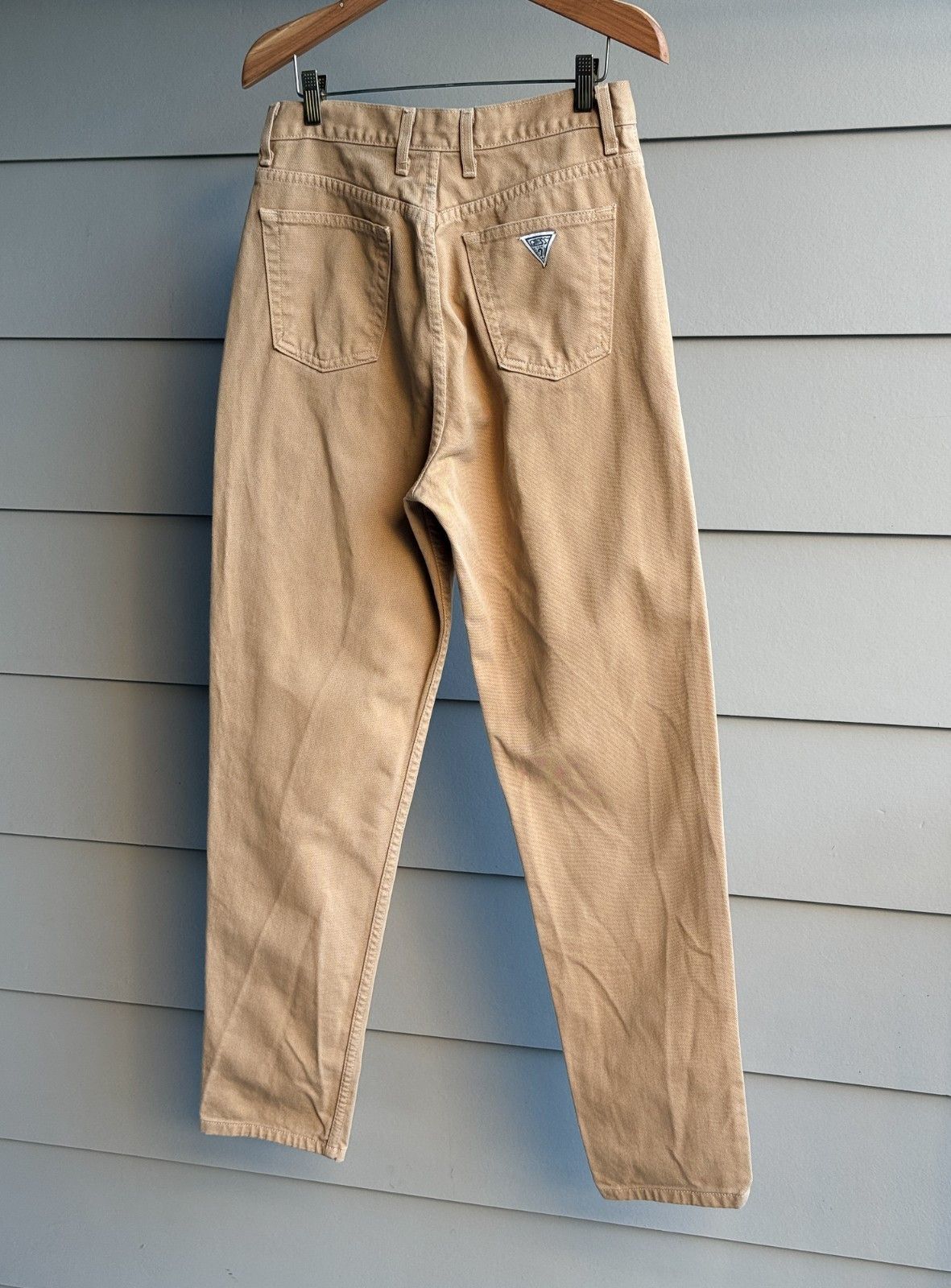 Guess Vintage 90s Guess USA Jeans Tan Brown Made in USA 31 Size US 31 - 9 Thumbnail