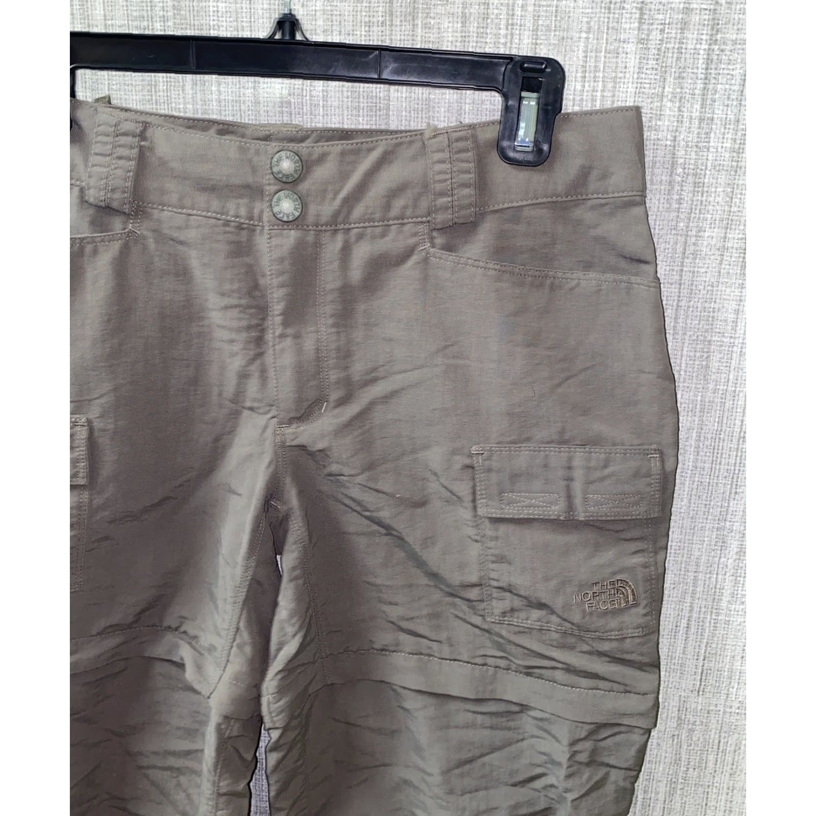The North Face The North Face Womens Gray Nylon Convertible Hiking Pants Size 10 Size 32" / US 10 / IT 46 - 2 Thumbnail