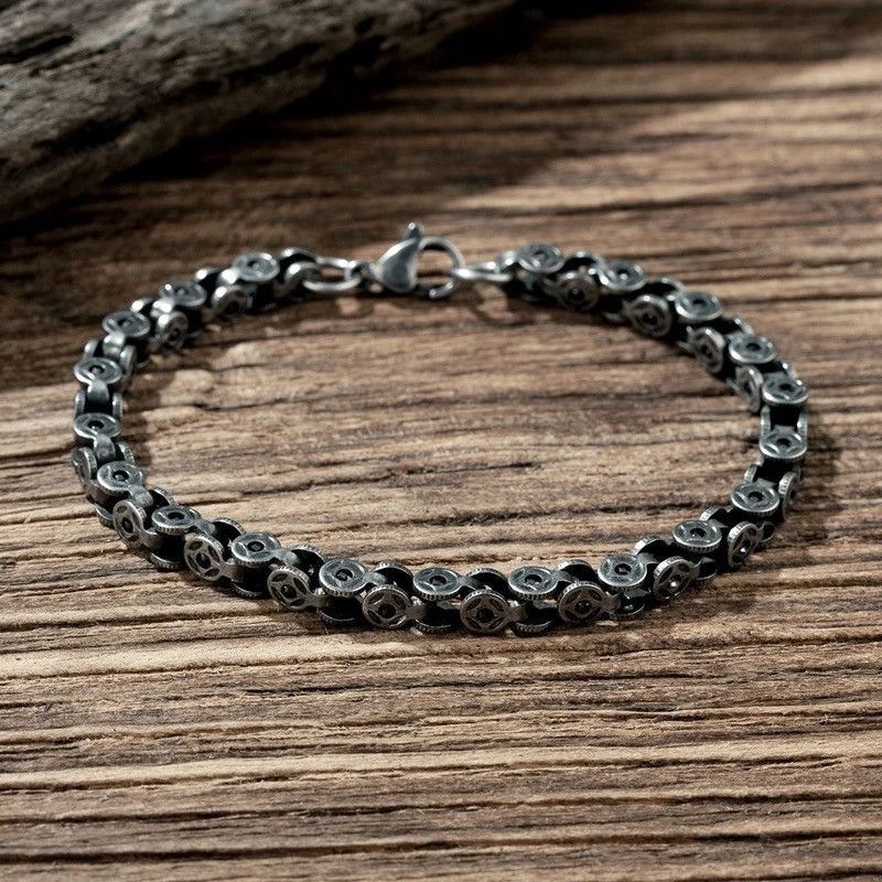 Vintage 23 cm Vintage Byzantine Link Chain Bracelets Size ONE SIZE - 1 Thumbnail