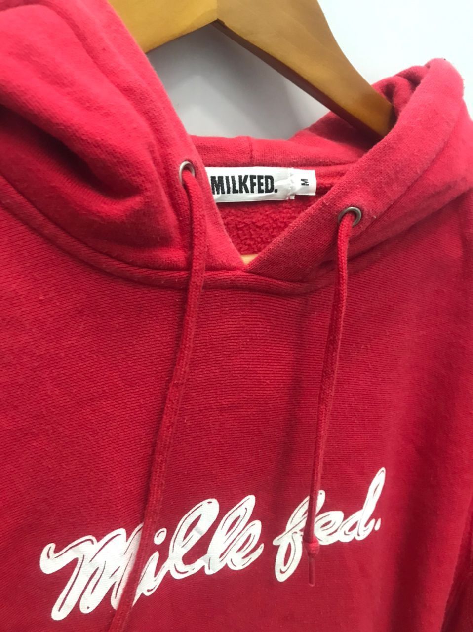 Japanese Brand Authentic Milkfed. Japanese Brand Spellout Logo Hoodie Size US M / EU 48-50 / 2 - 3 Thumbnail