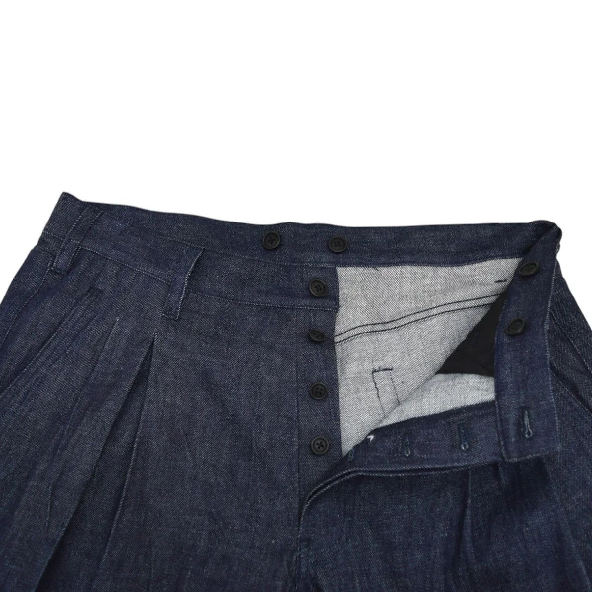 Yohji Yamamoto AW23 Pleated Denim Size US 36 / EU 52 - 4 Thumbnail