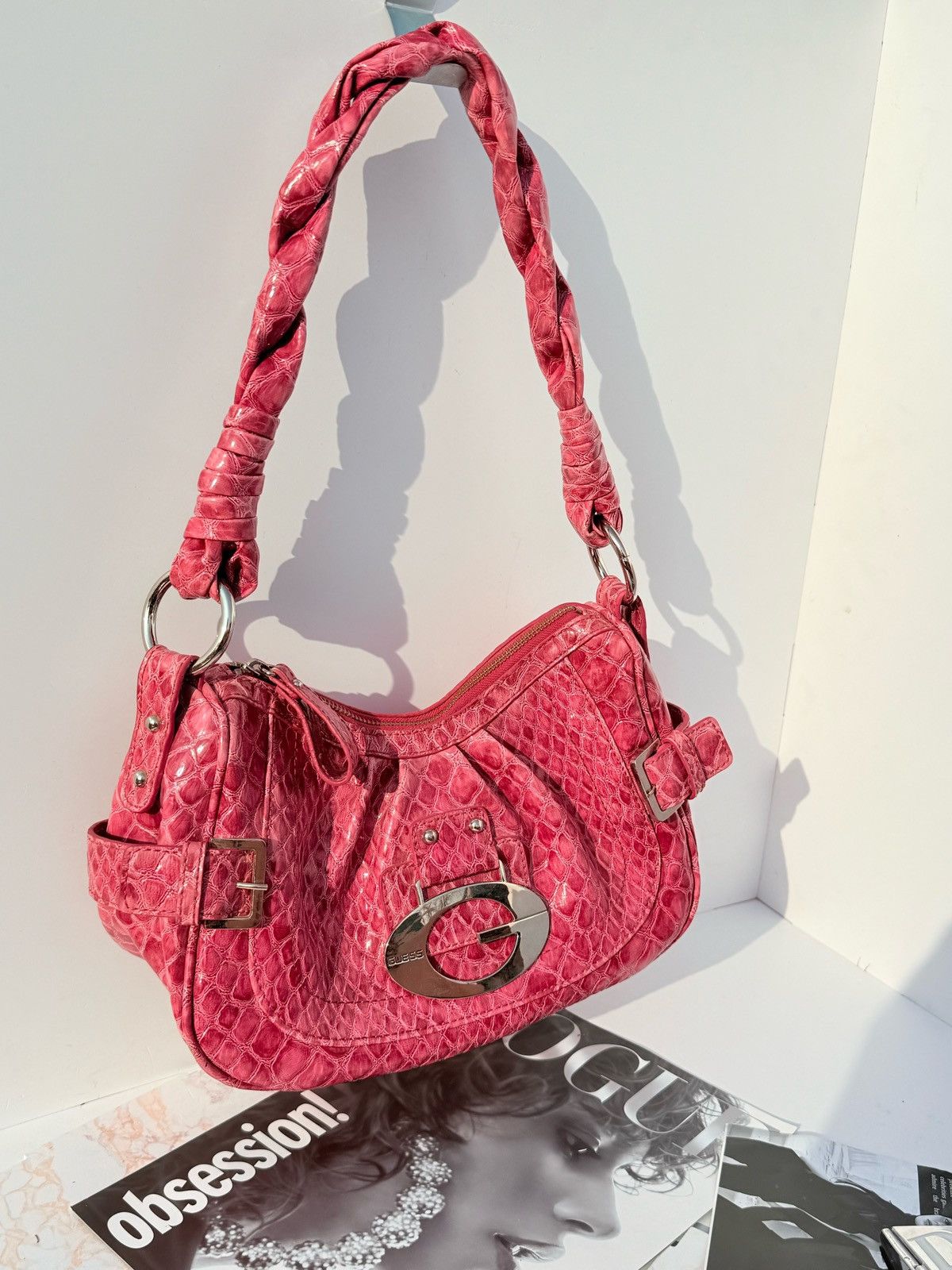 Guess Pink vintage Guess bag Size ONE SIZE - 22 Thumbnail