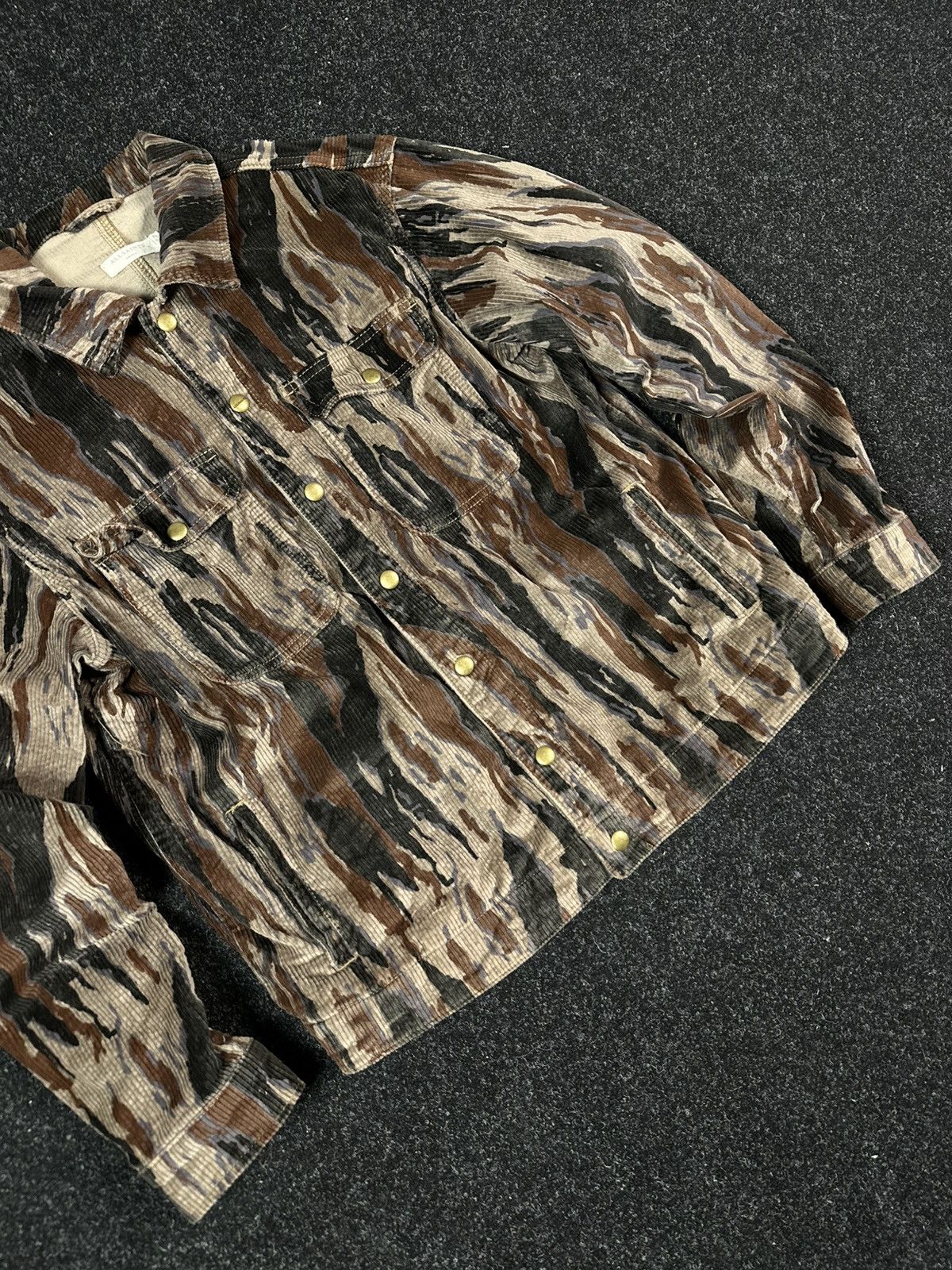 Allsaints AllSaints Castleford Corduroy Shirt Overshirt Brown Pattern Size US S / EU 44-46 / 1 - 5 Thumbnail