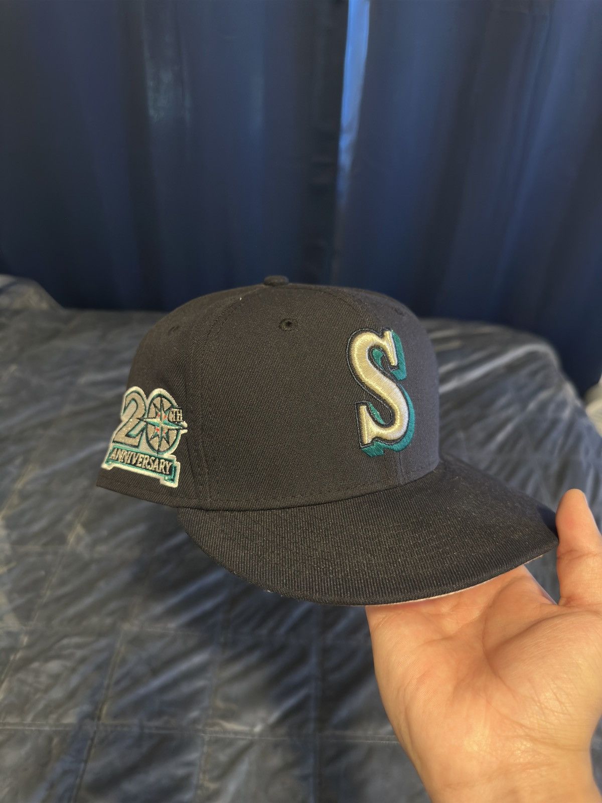 New Era New Era Seattle Mariners Size 8 Fitted Hat Size ONE SIZE - 1 Thumbnail