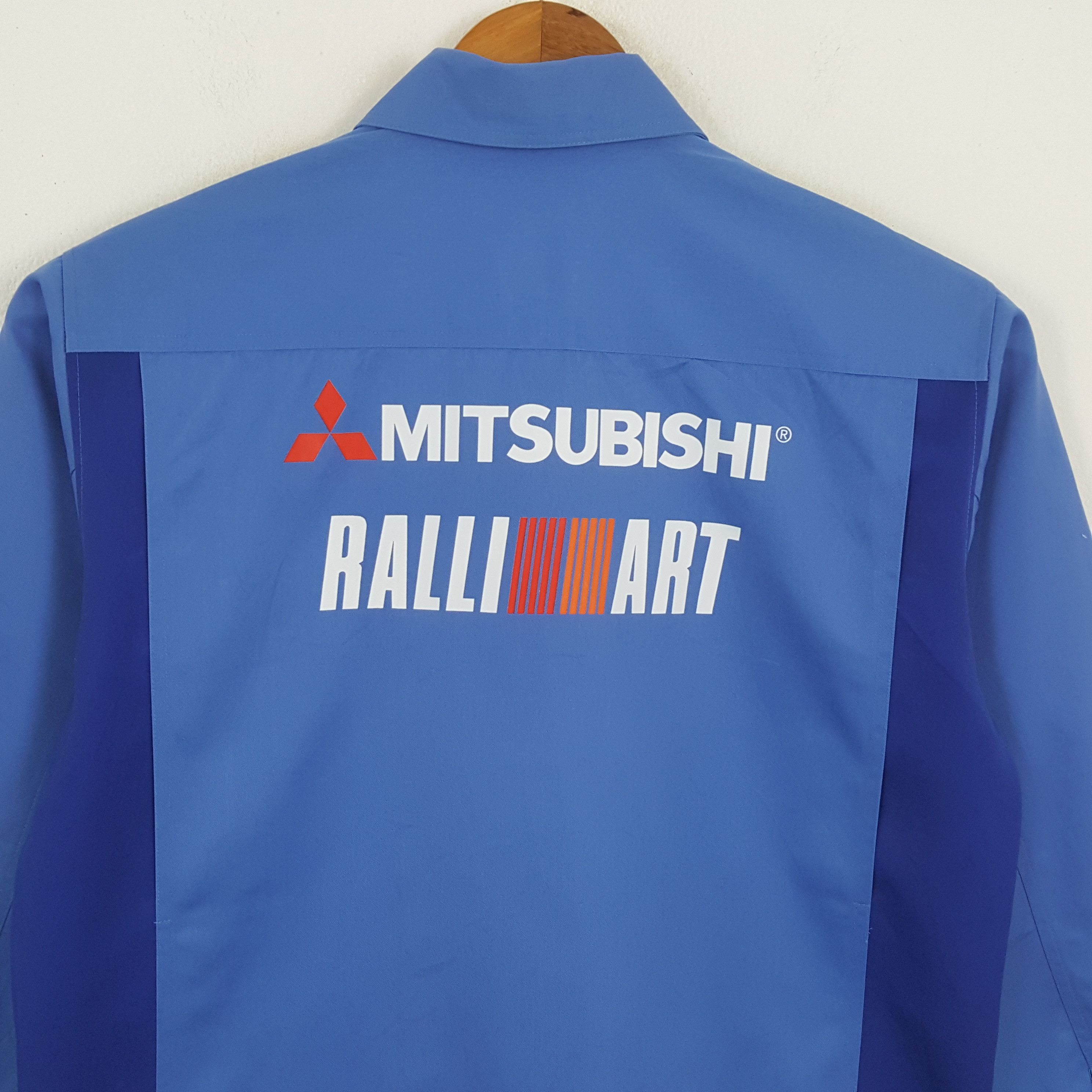 Japanese Brand × Vintage Vintage MITSUBISHI RALLI ART Japanese Racing Custom Jacket Size US L / EU 52-54 / 3 - 2 Thumbnail