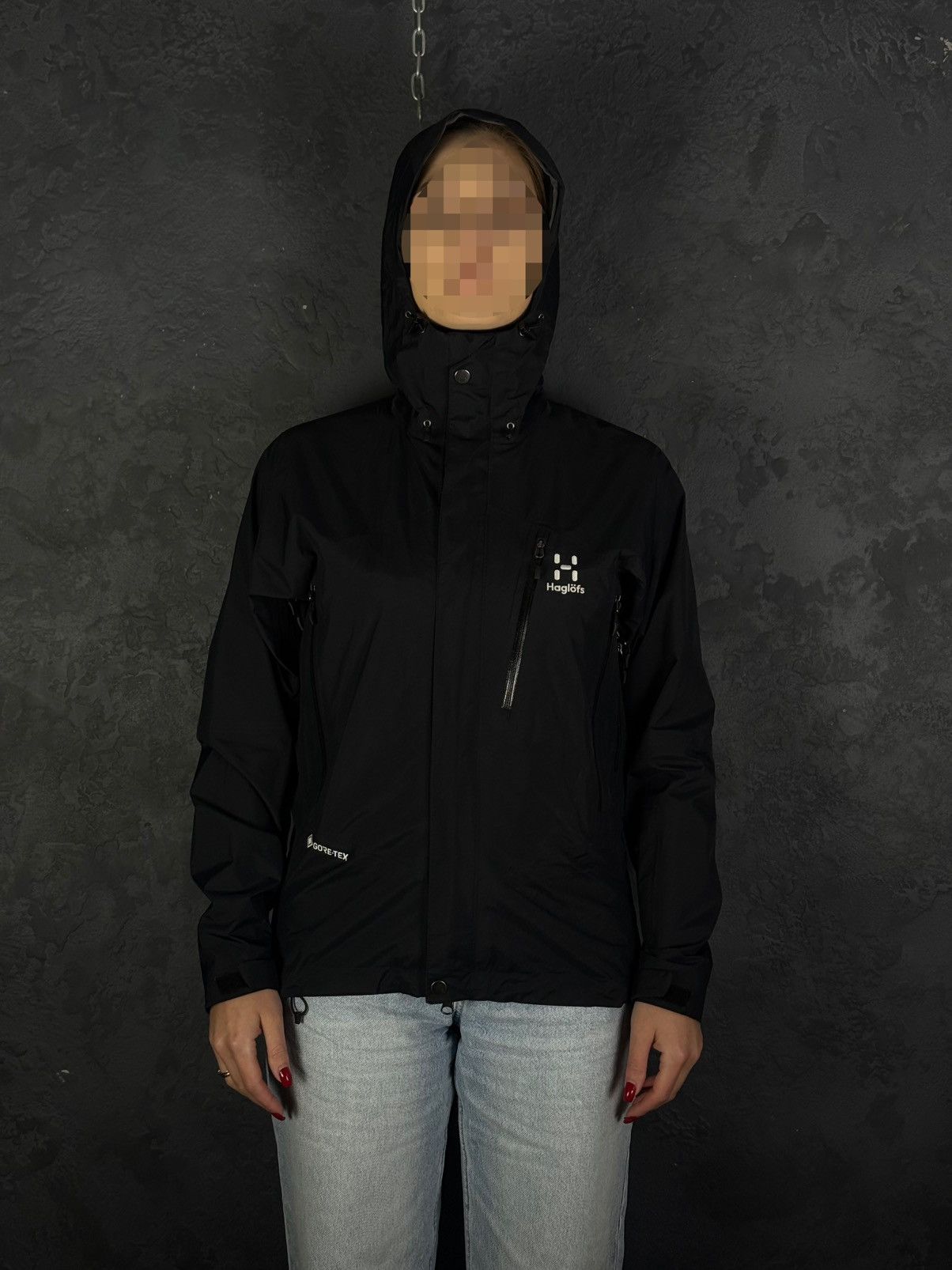 Haglofs Haglofs Jacket Gore-Tex Nylon Outdoor Jacket Size S / US 4 / IT 40 - 2 Thumbnail