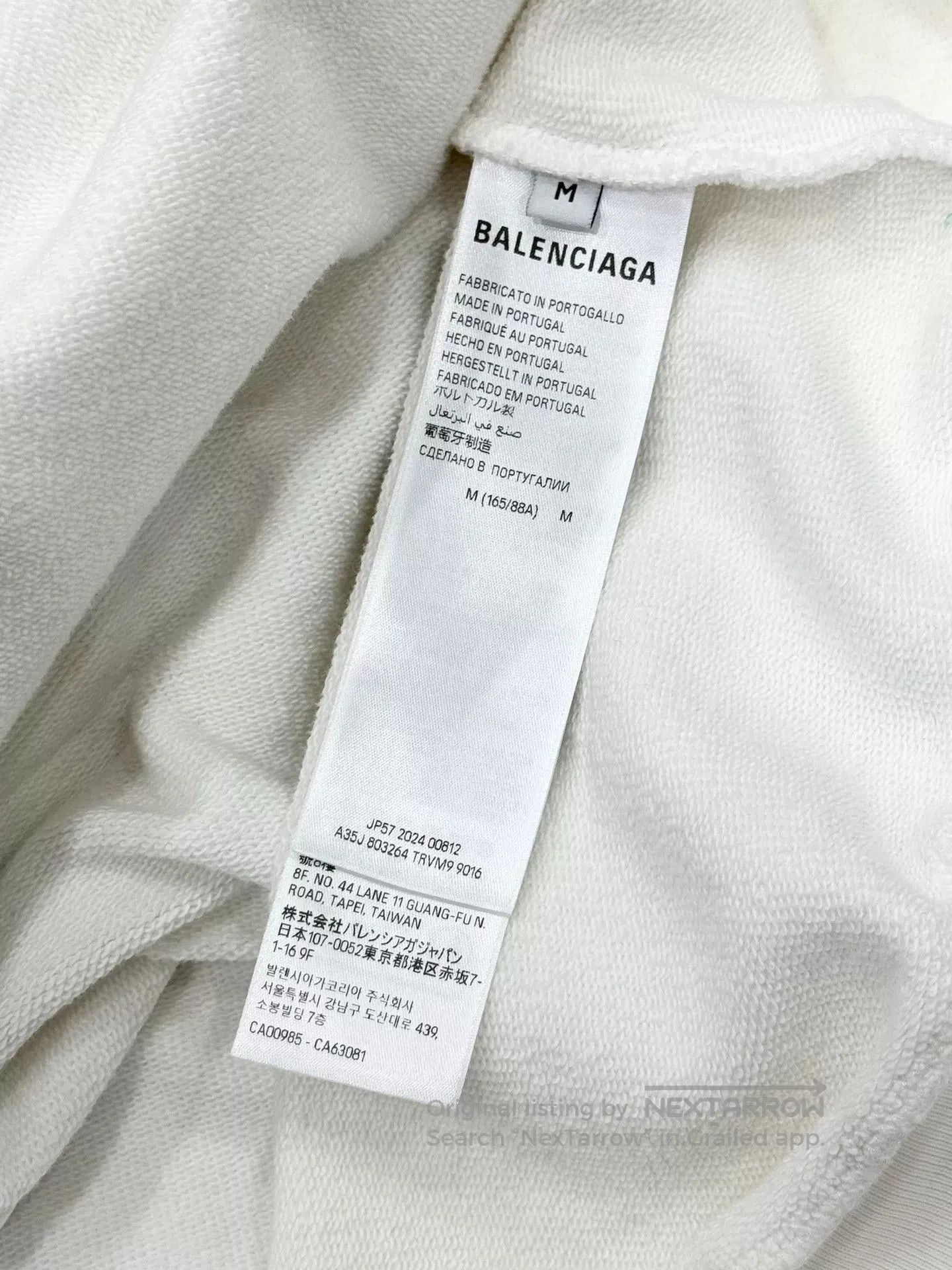 Balenciaga balenciaga logo zip. Size US M / EU 48-50 / 2 - 8 Thumbnail