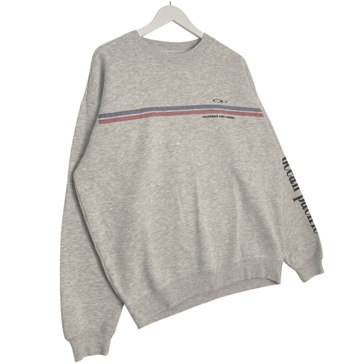 Vintage Vintage Ocean Pacific Sweatshirt Crewneck Grey Size L Size US L / EU 52-54 / 3 - 3 Thumbnail