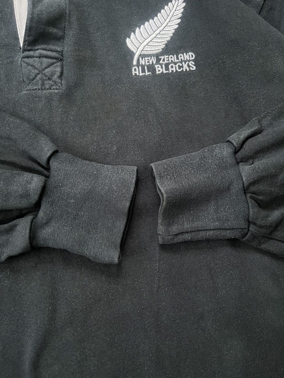 Canterbury of New Zealand New Zealand All Blacks Vintage Rugby Cotton Oxford World Cup Size US L / EU 52-54 / 3 - 8 Thumbnail
