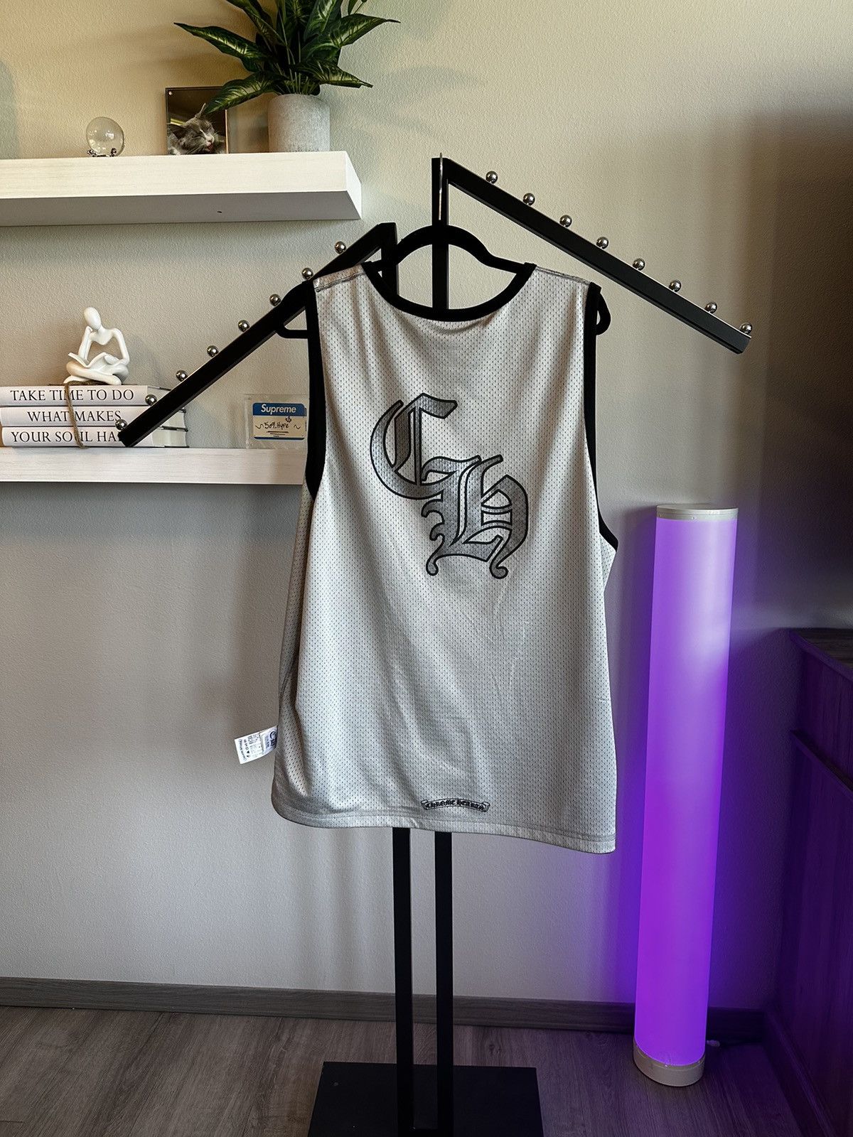 Chrome Hearts Chrome Hearts Reversible Sleeveless Mesh Jersey Size US L / EU 52-54 / 3 - 6 Thumbnail