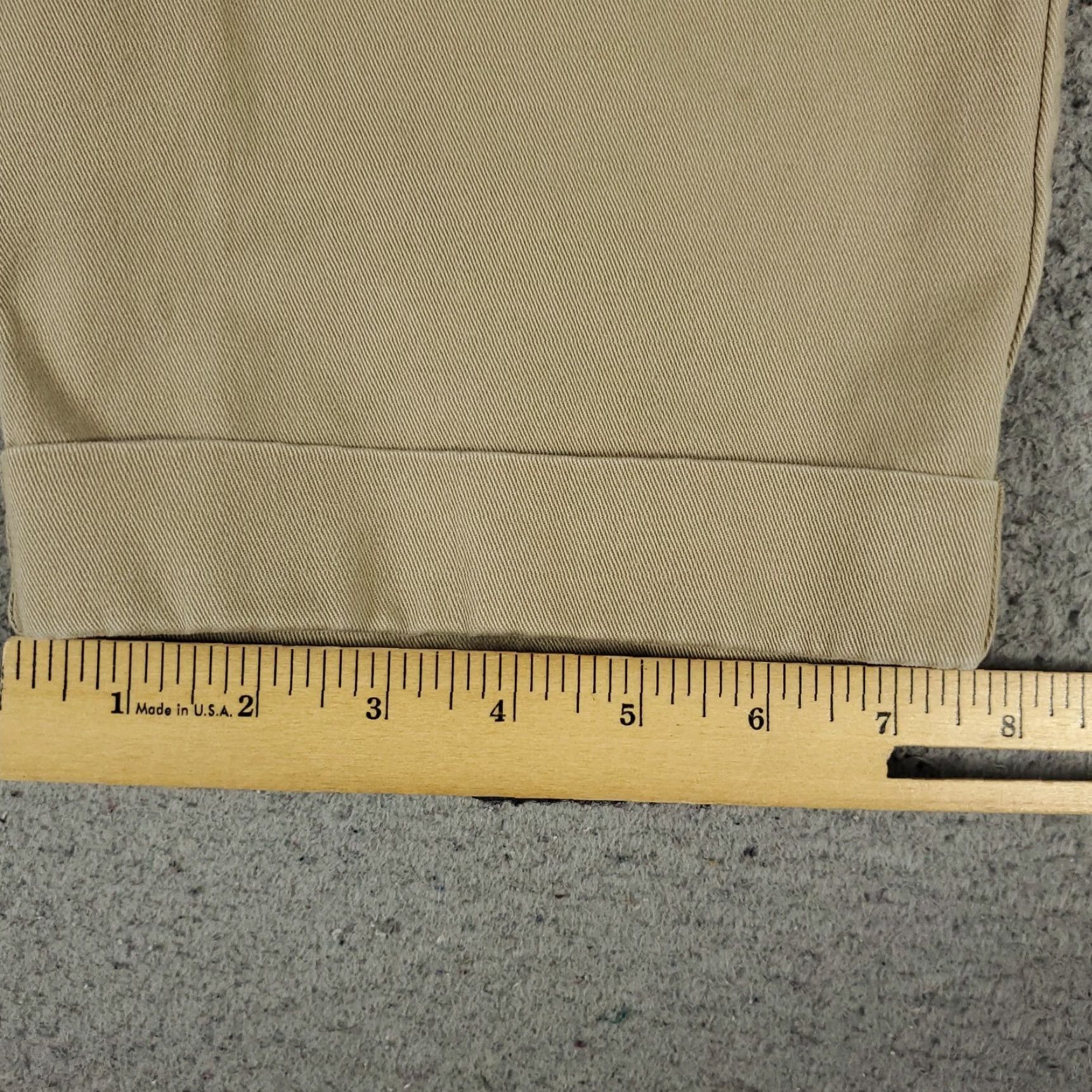 Ralph Lauren Ralph Lauren Chino Pants Mens 36x31 Beige Pleated Regular Fit Classic Workwear Size US 36 / EU 52 - 6 Thumbnail